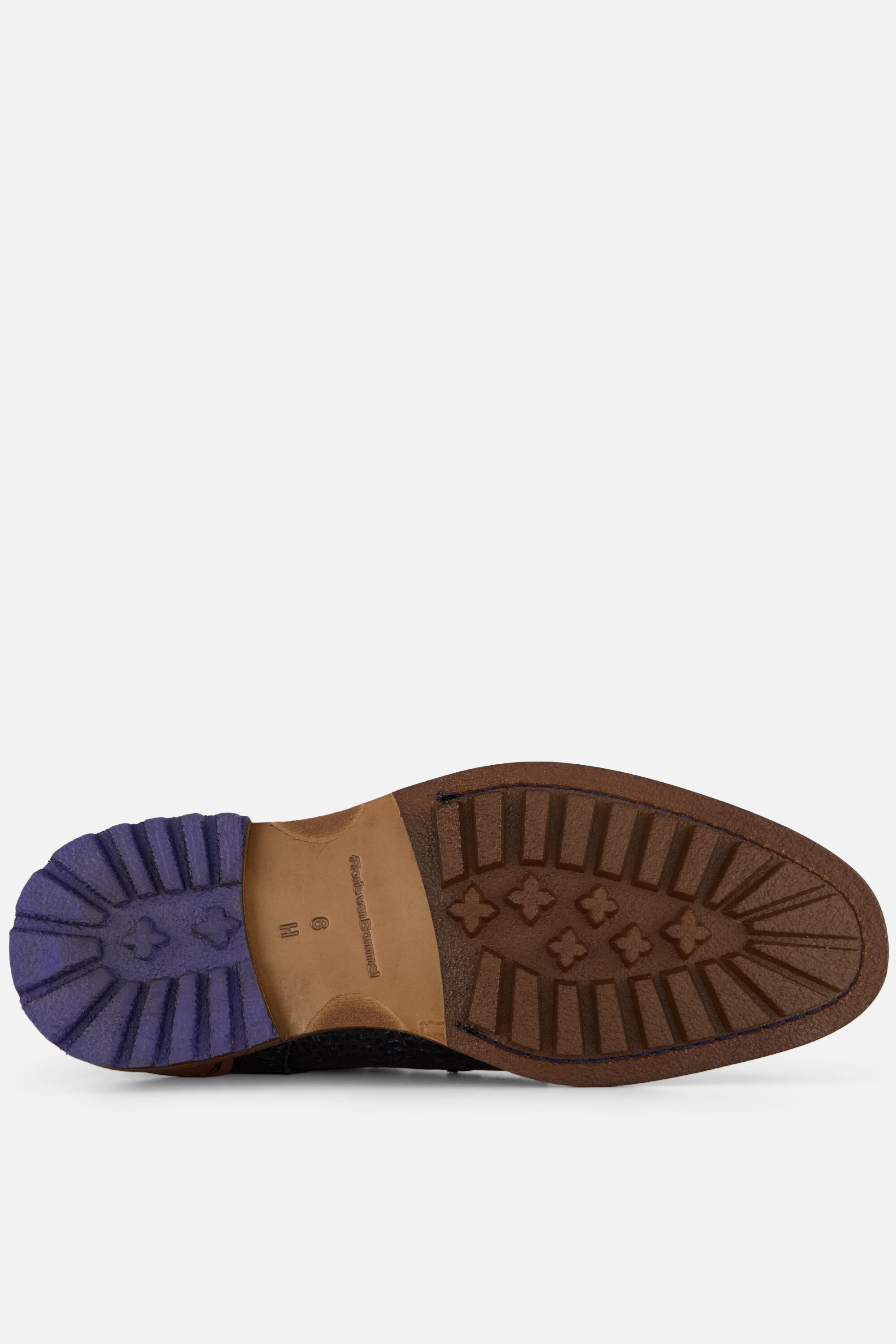 Floris van Bommel 41.01 Crepi Veterschoenen blauw afbeelding 4