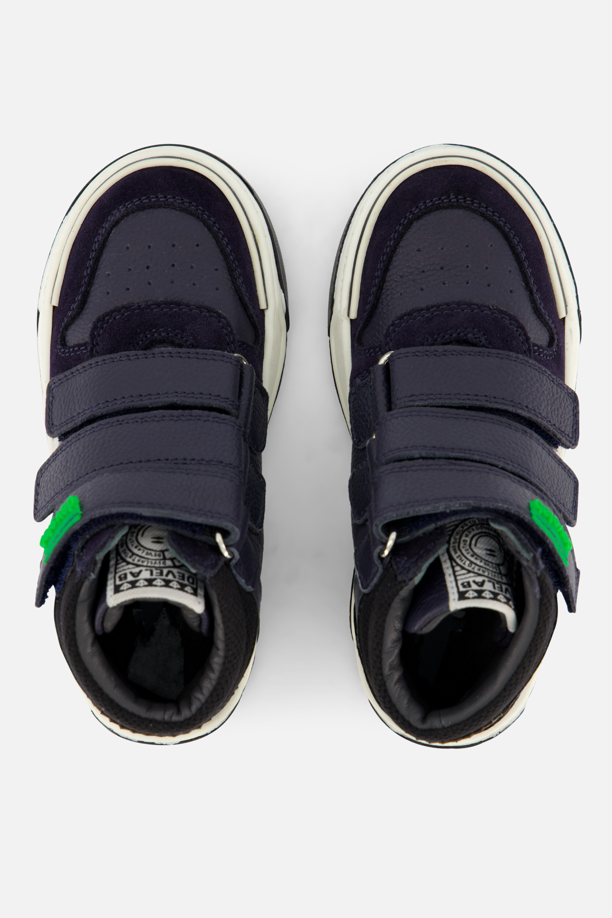 Develab sneakers met klittenband blauw afbeelding 2