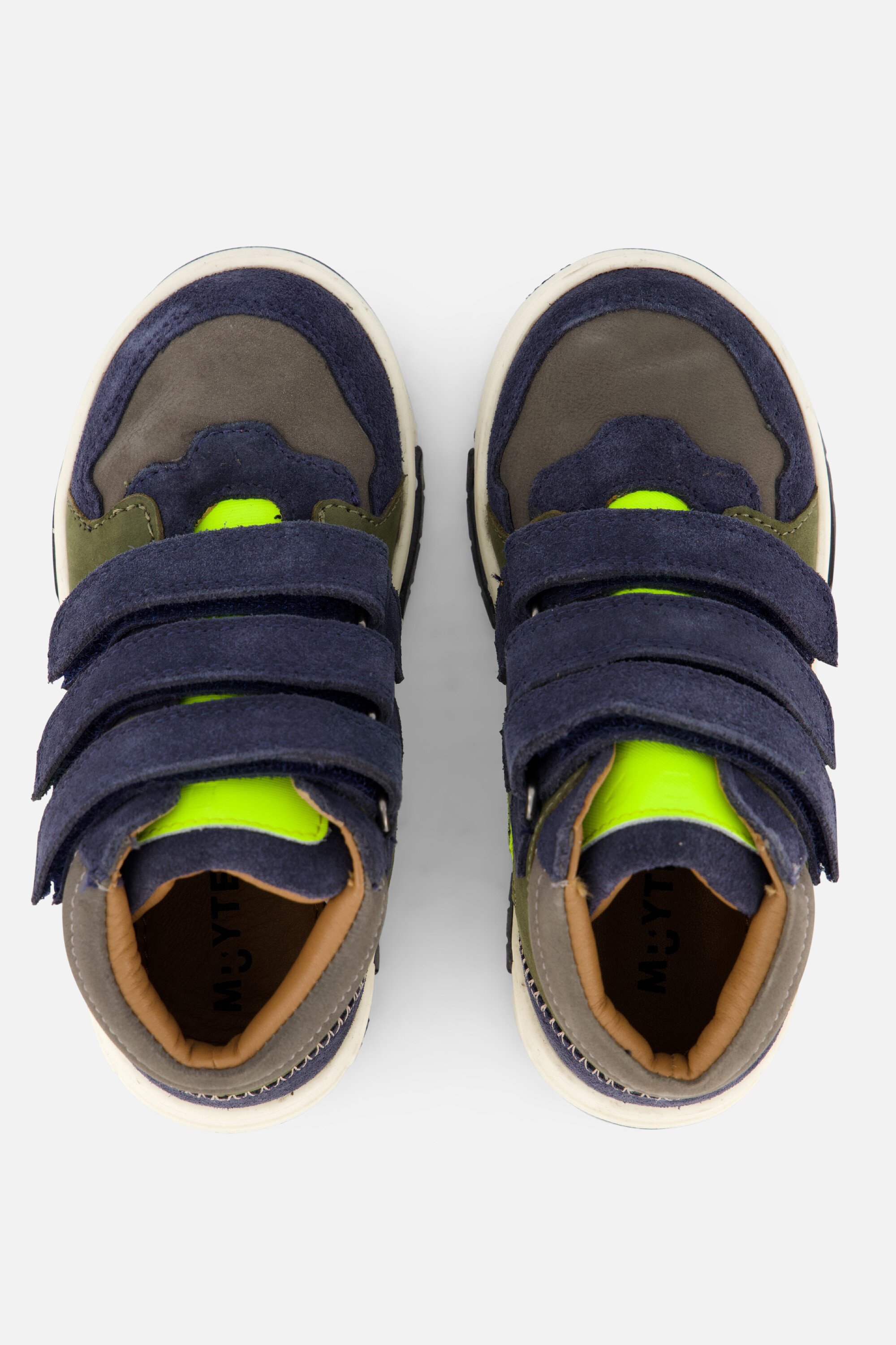Muyters Velcro Sneakers blauw Leer afbeelding 3