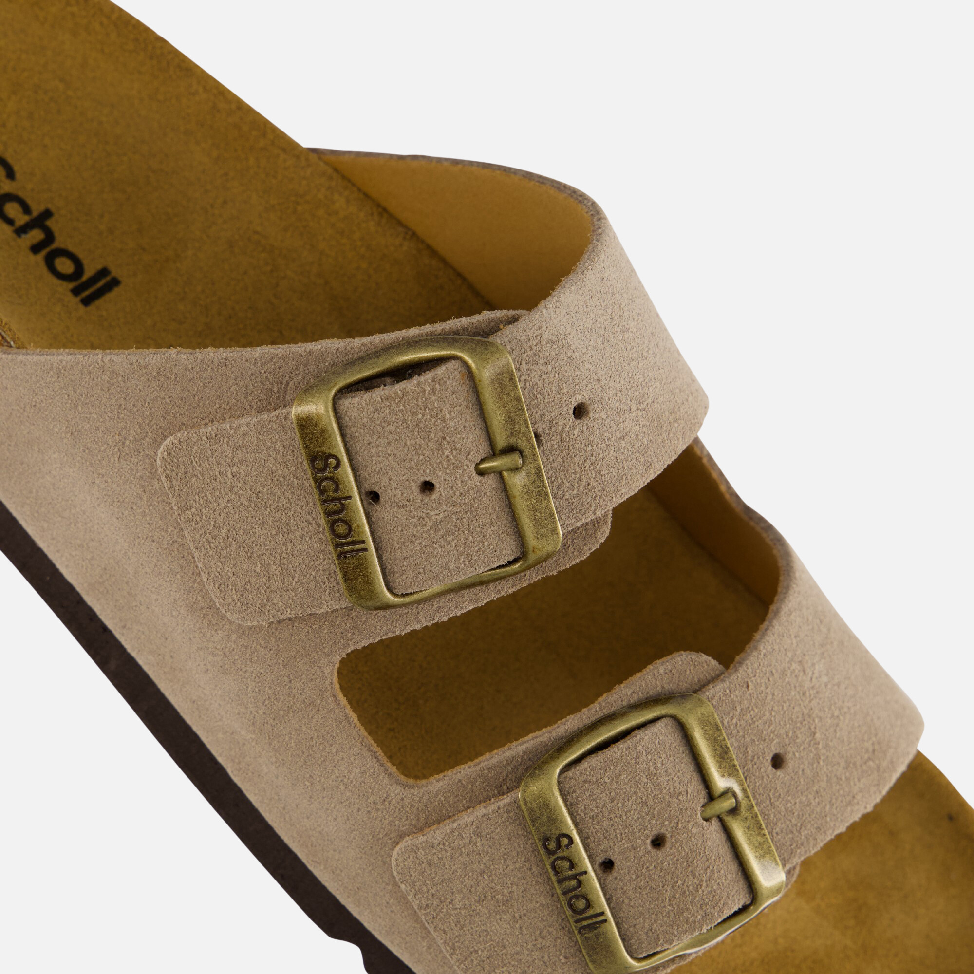 Scholl Josephine Sandalen beige Suede afbeelding 3