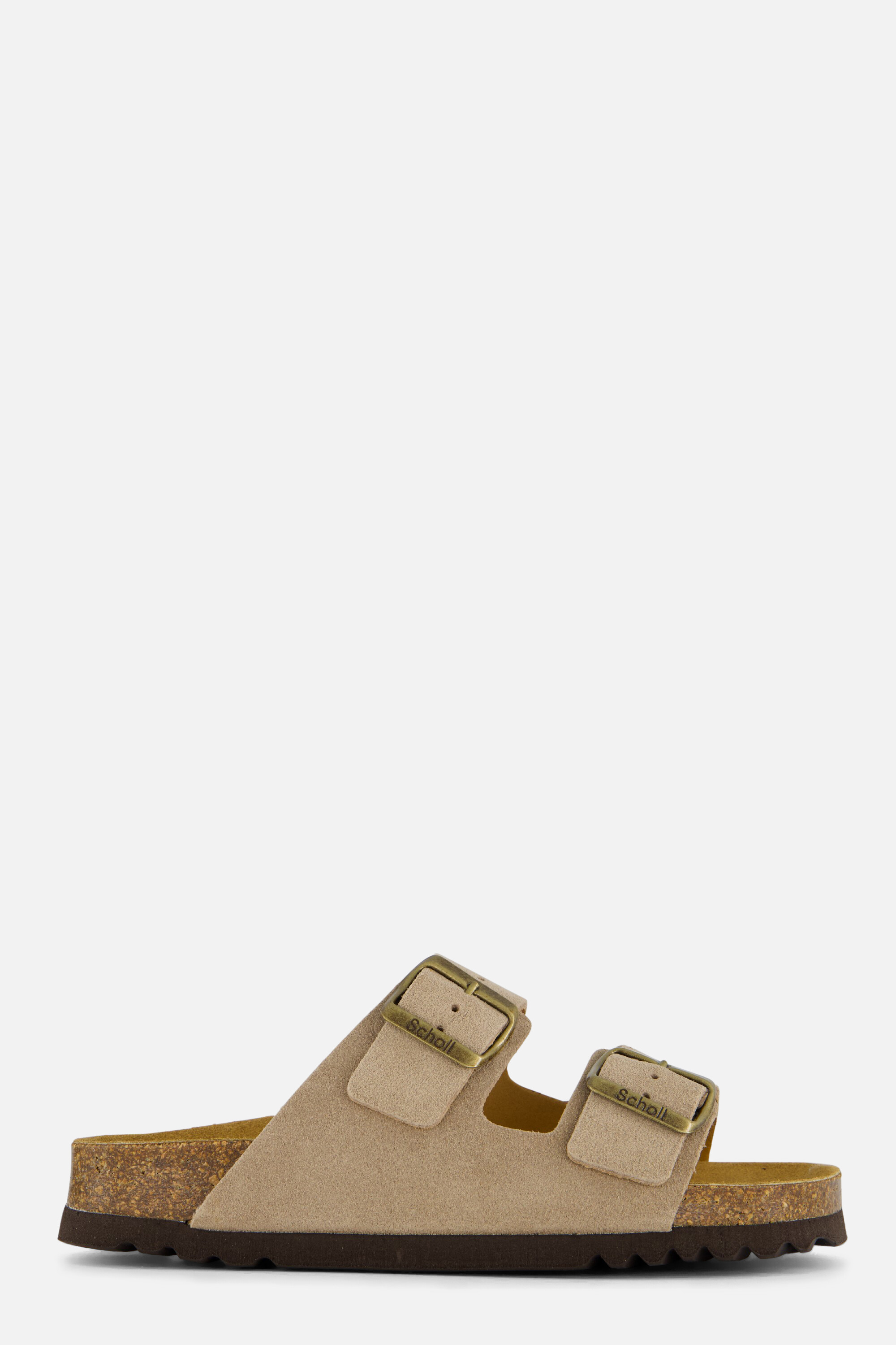 Scholl Josephine Sandalen beige Suede afbeelding 4