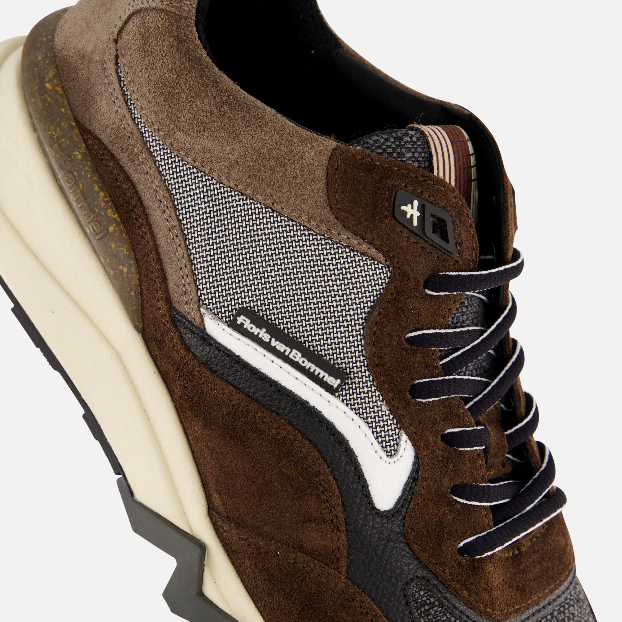 Floris van Bommel De Zager 05.07 Sneakers zwart afbeelding 4