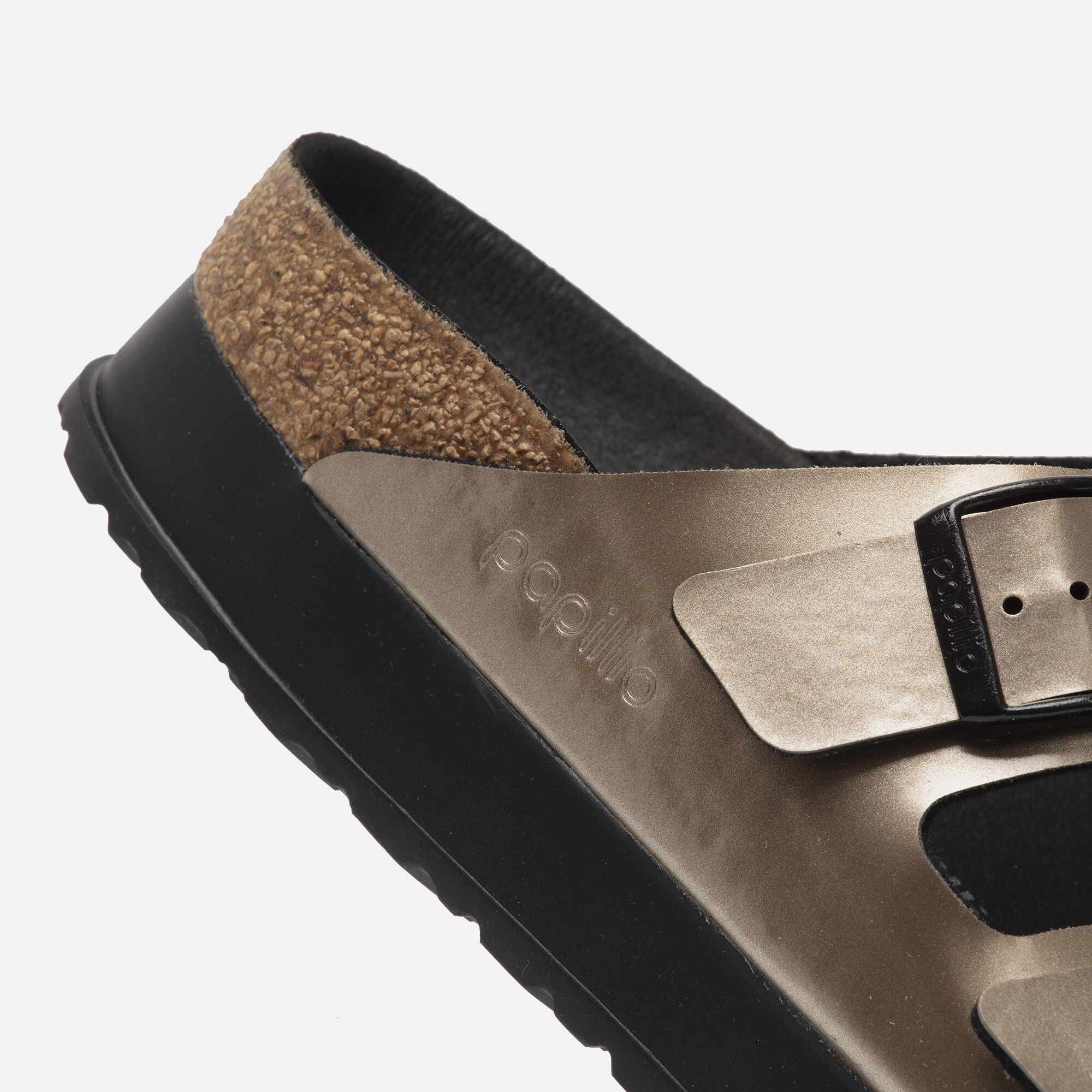 Pappillio Birkenstock Arizona Metallic taupe afbeelding 3