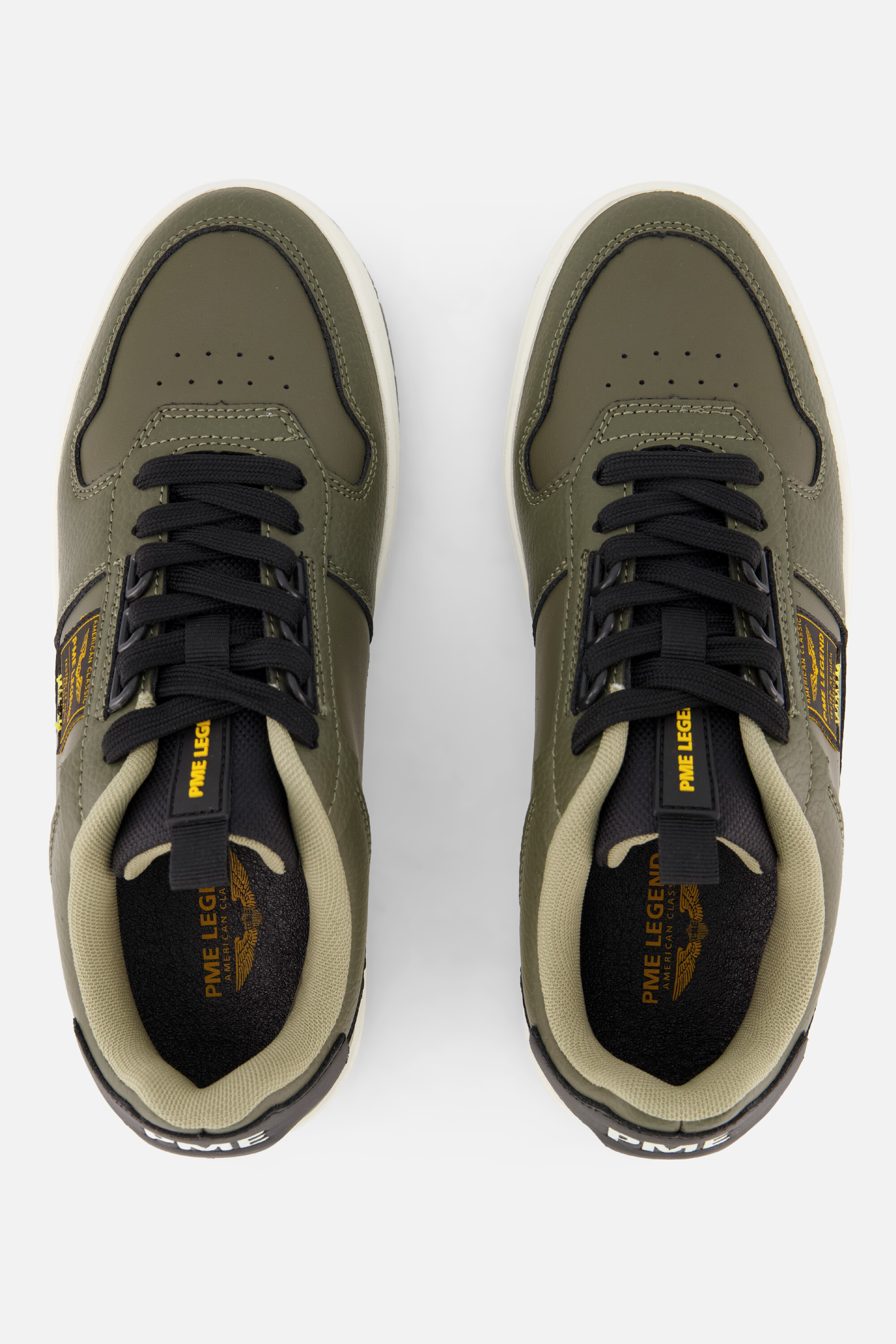 PME Legend Gobbler Sneakers groen Leer afbeelding 2