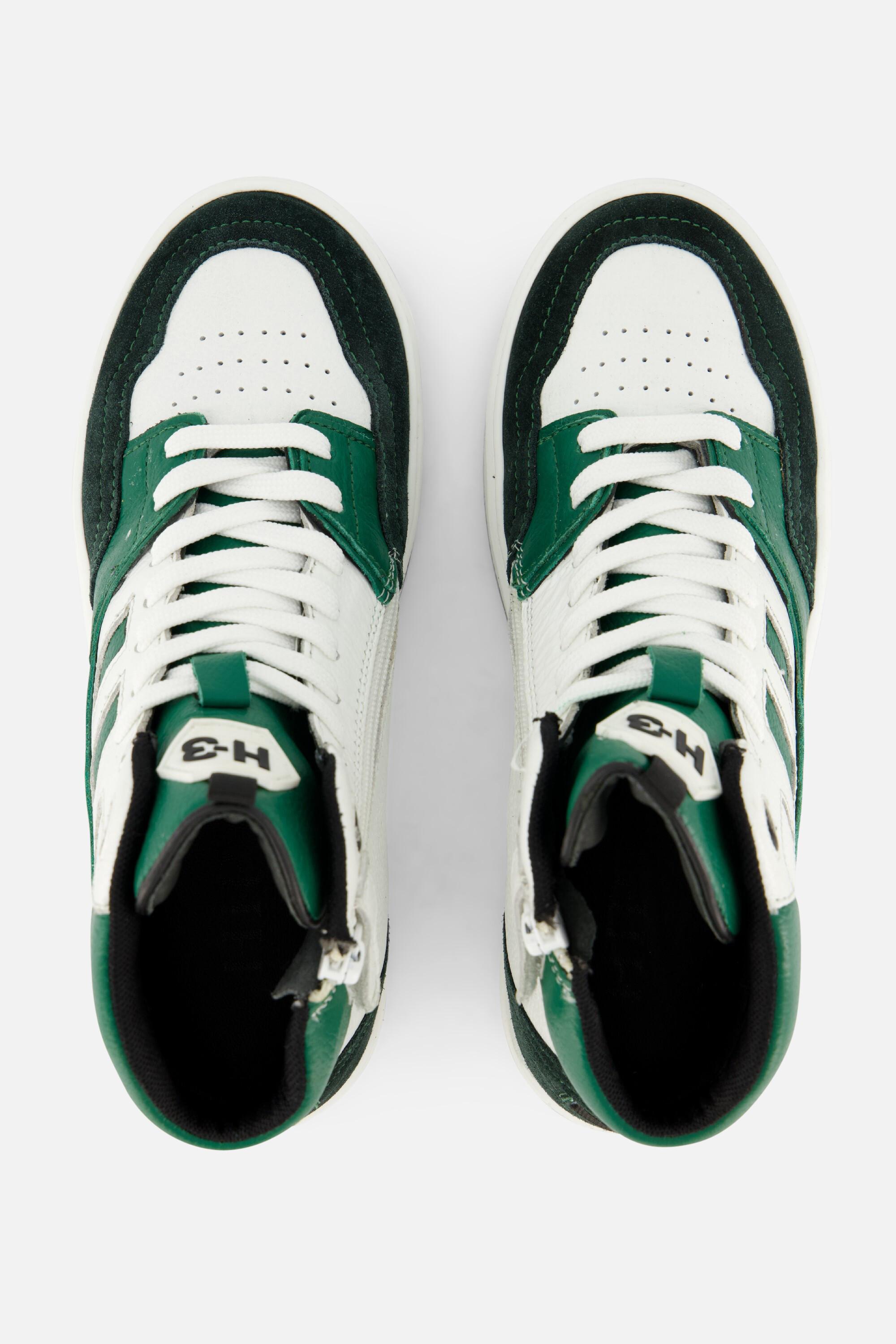 HIP Sneakers groen Leer afbeelding 2
