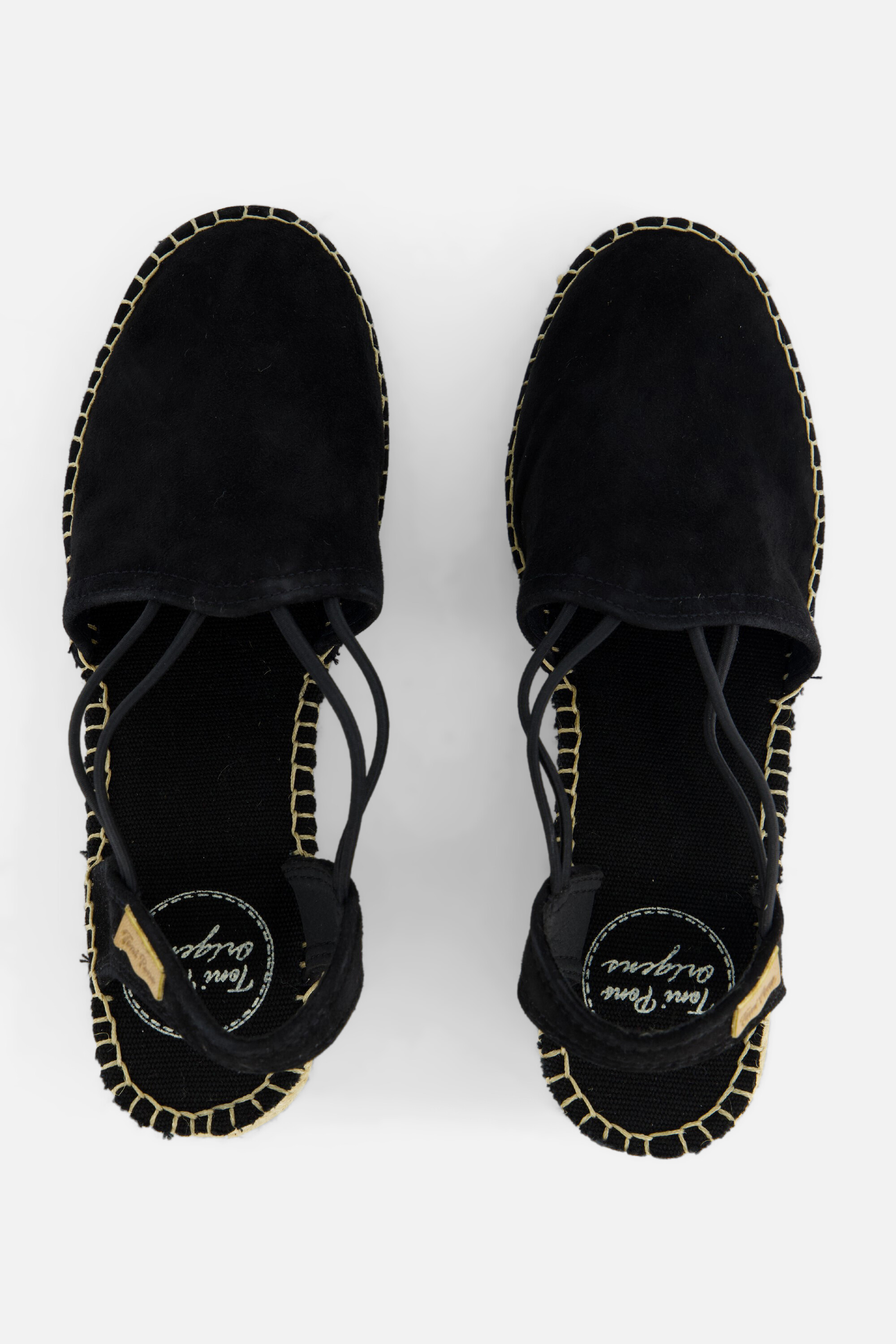 Toni Pons Tremp Espadrilles zwart Suede afbeelding 2
