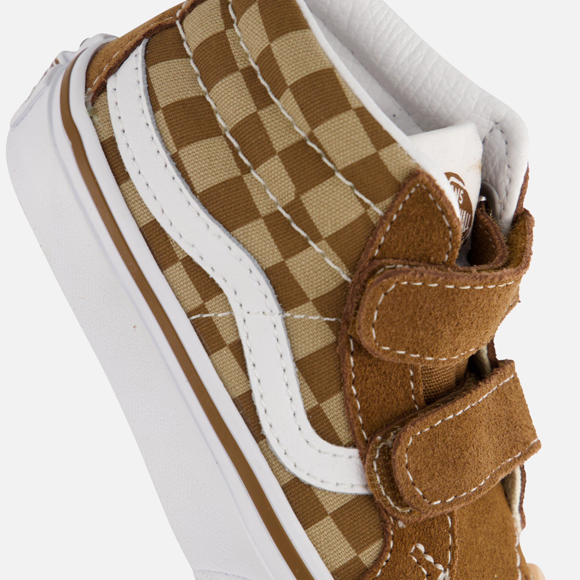 Vans SK8-Mid Reissue V Checkerboard bruin afbeelding 4