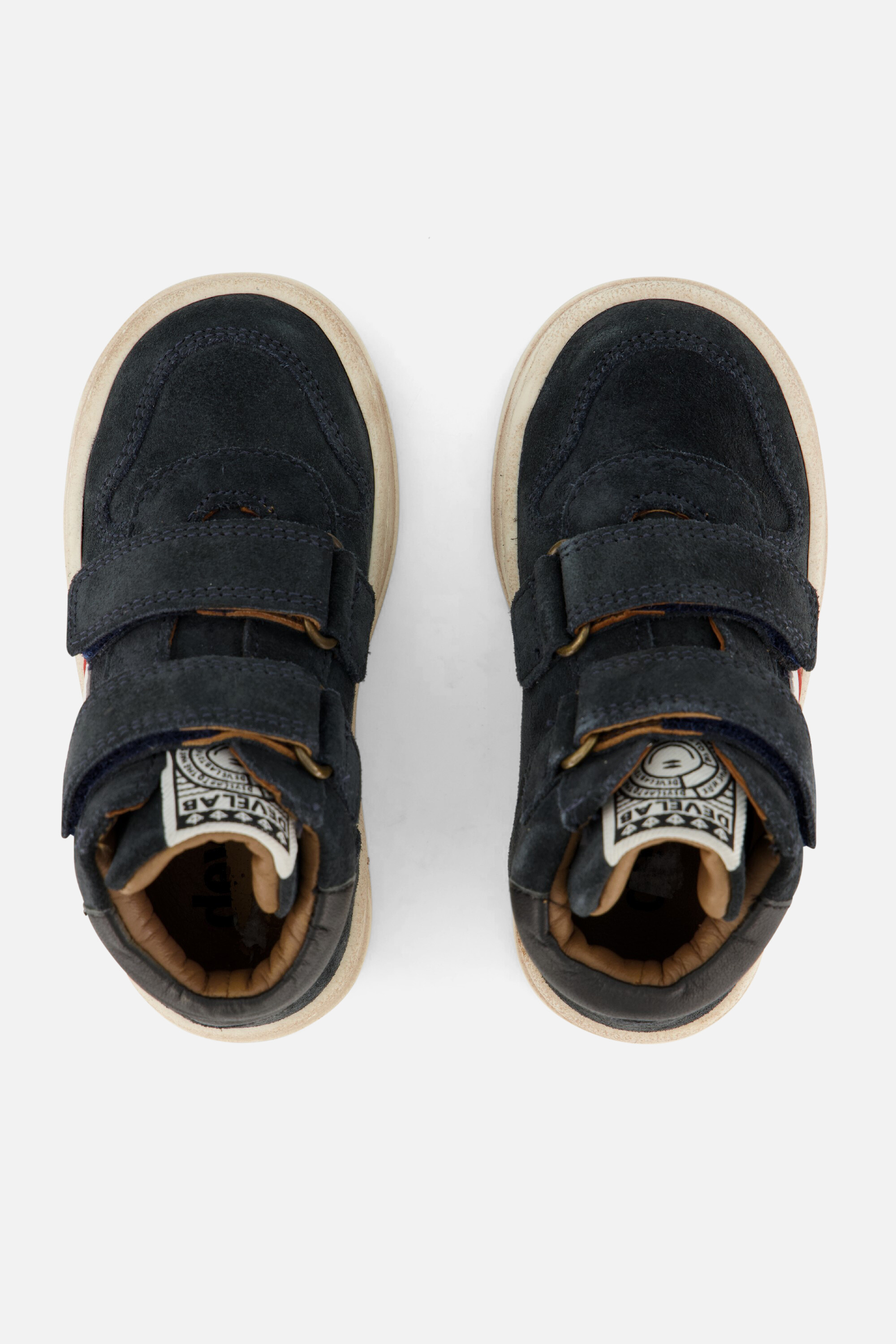 Develab Babyschoenen blauw Leer afbeelding 2
