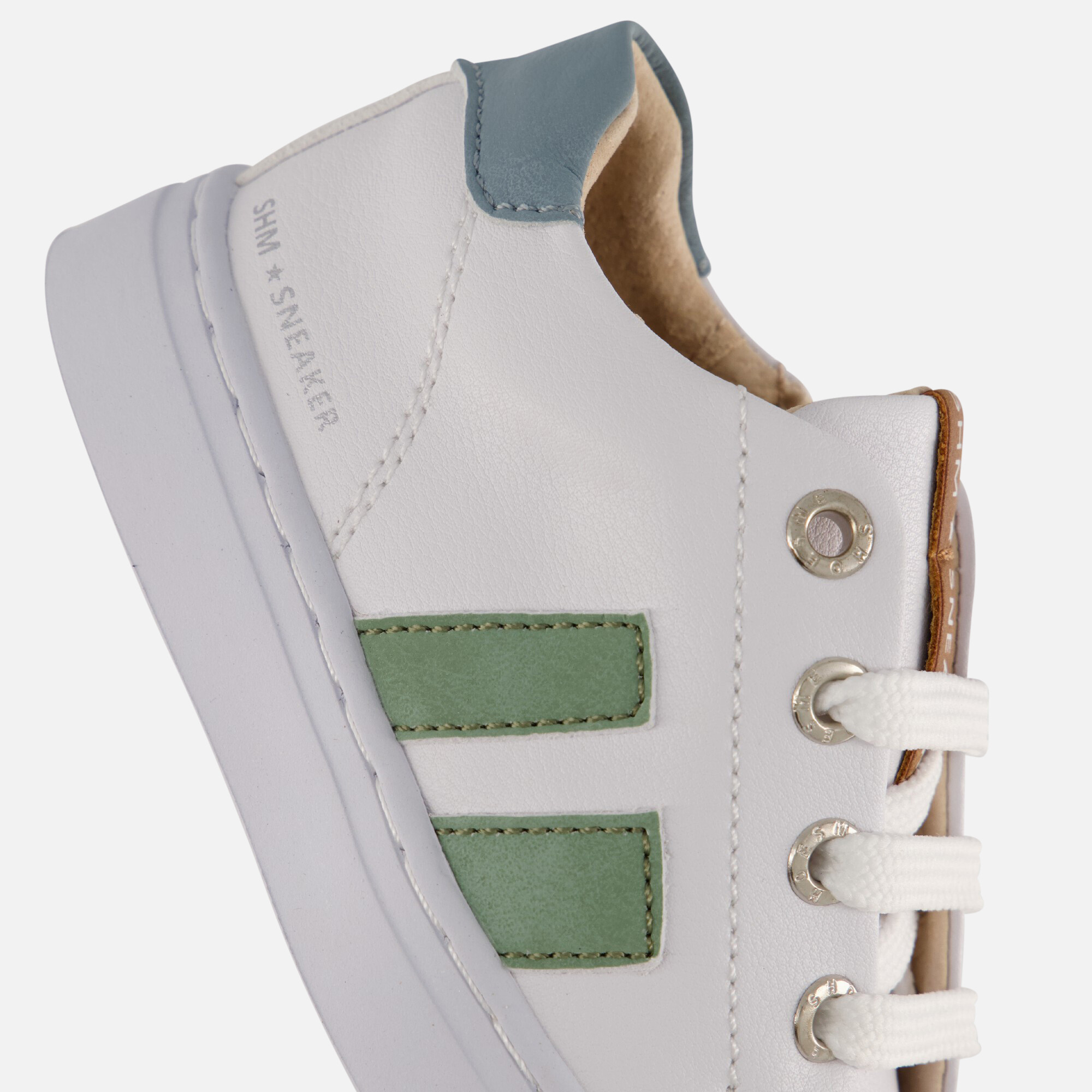 Shoesme Sneakers wit Leer afbeelding 4