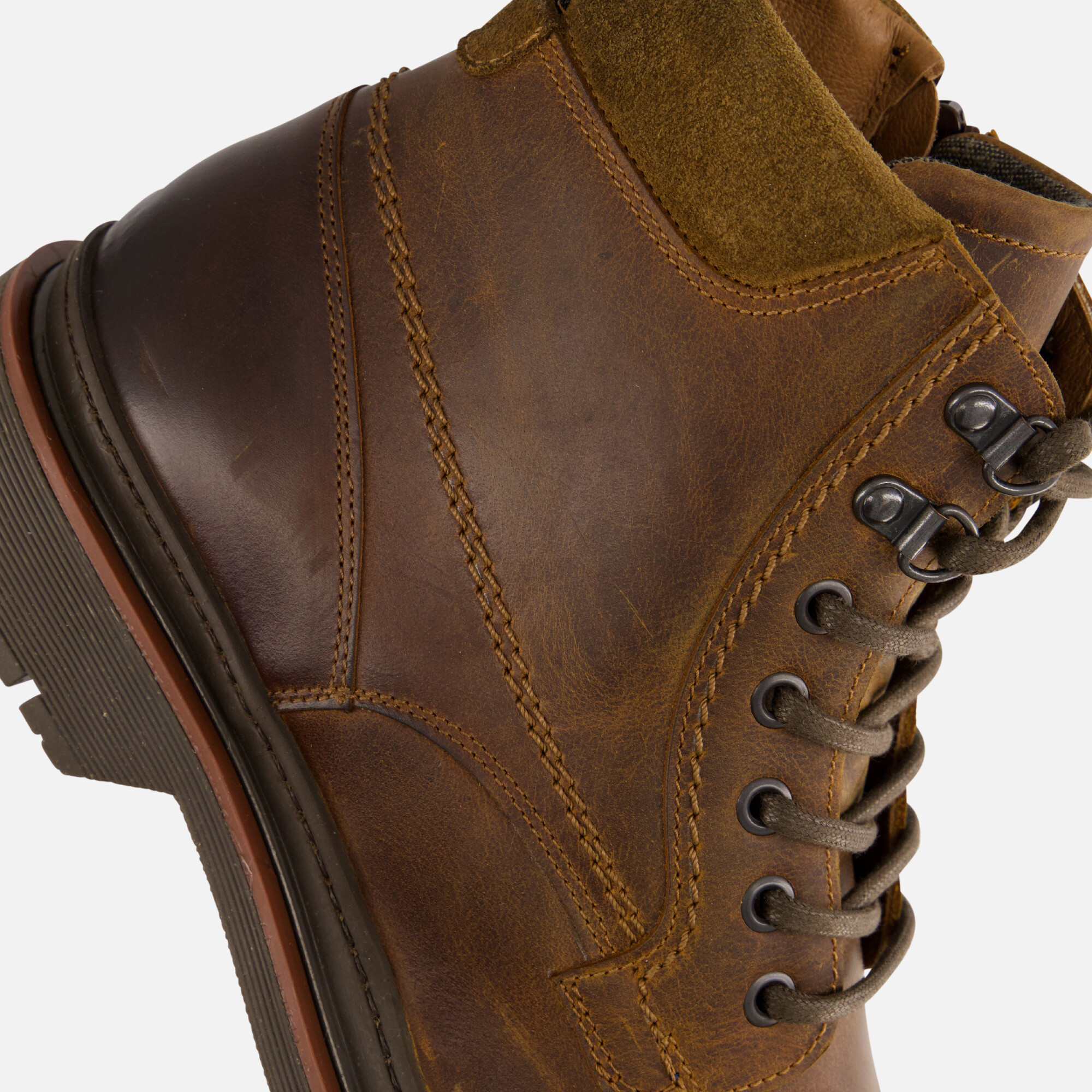 Outfielder Veterschoenen cognac Leer afbeelding 4