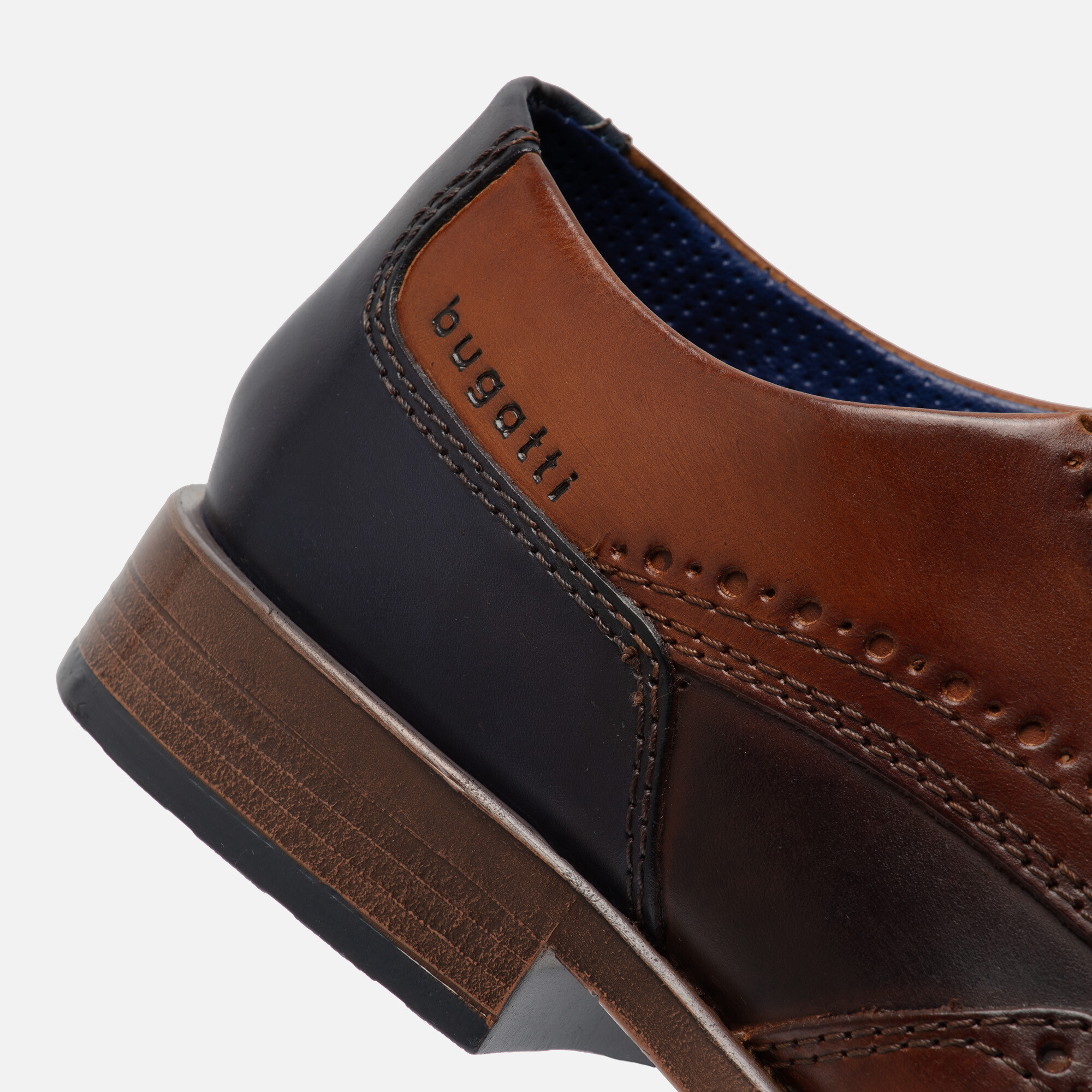 Bugatti Licio Eco Veterschoenen cognac Leer afbeelding 4