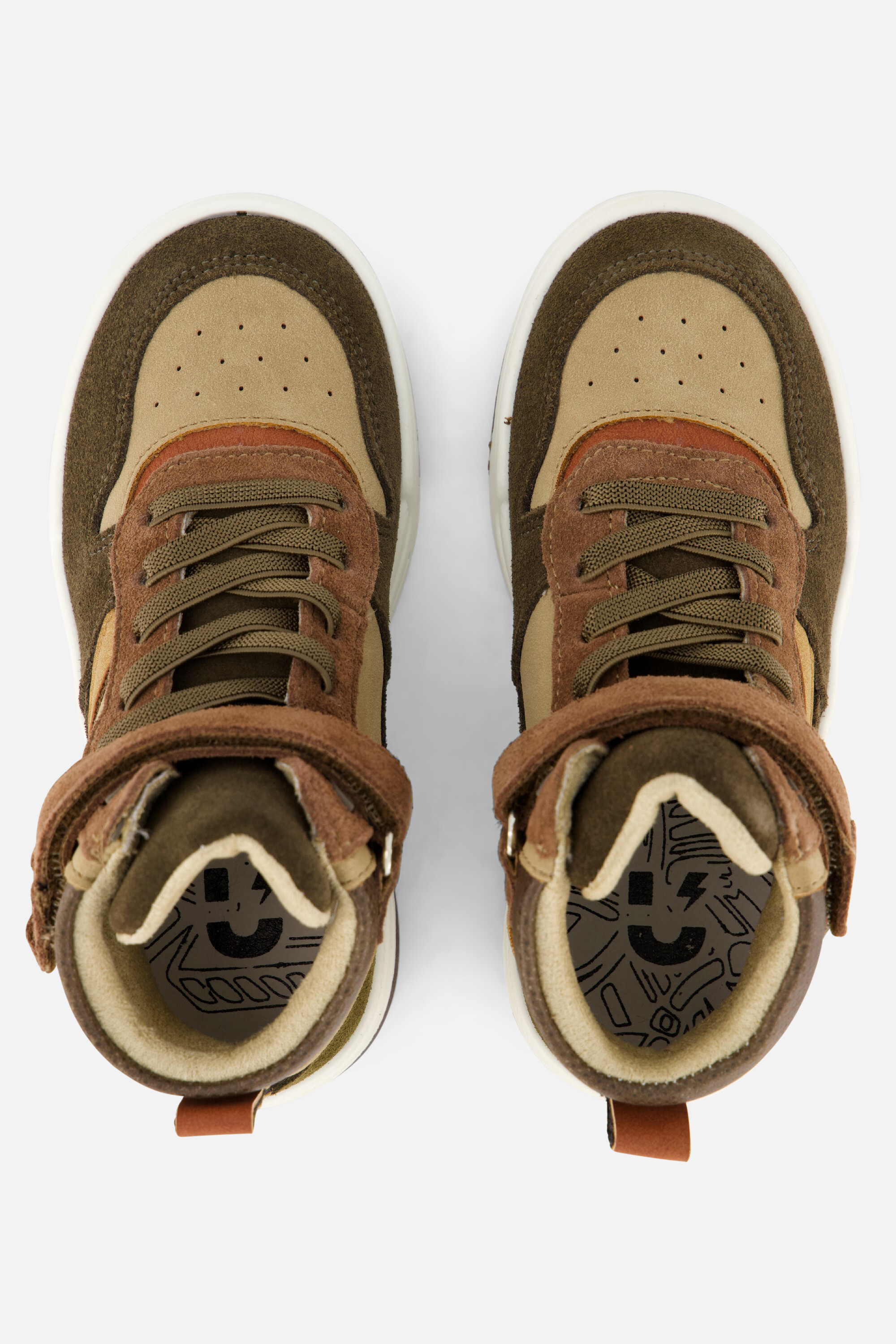 Muyters Sneakers groen Imitatieleer afbeelding 2