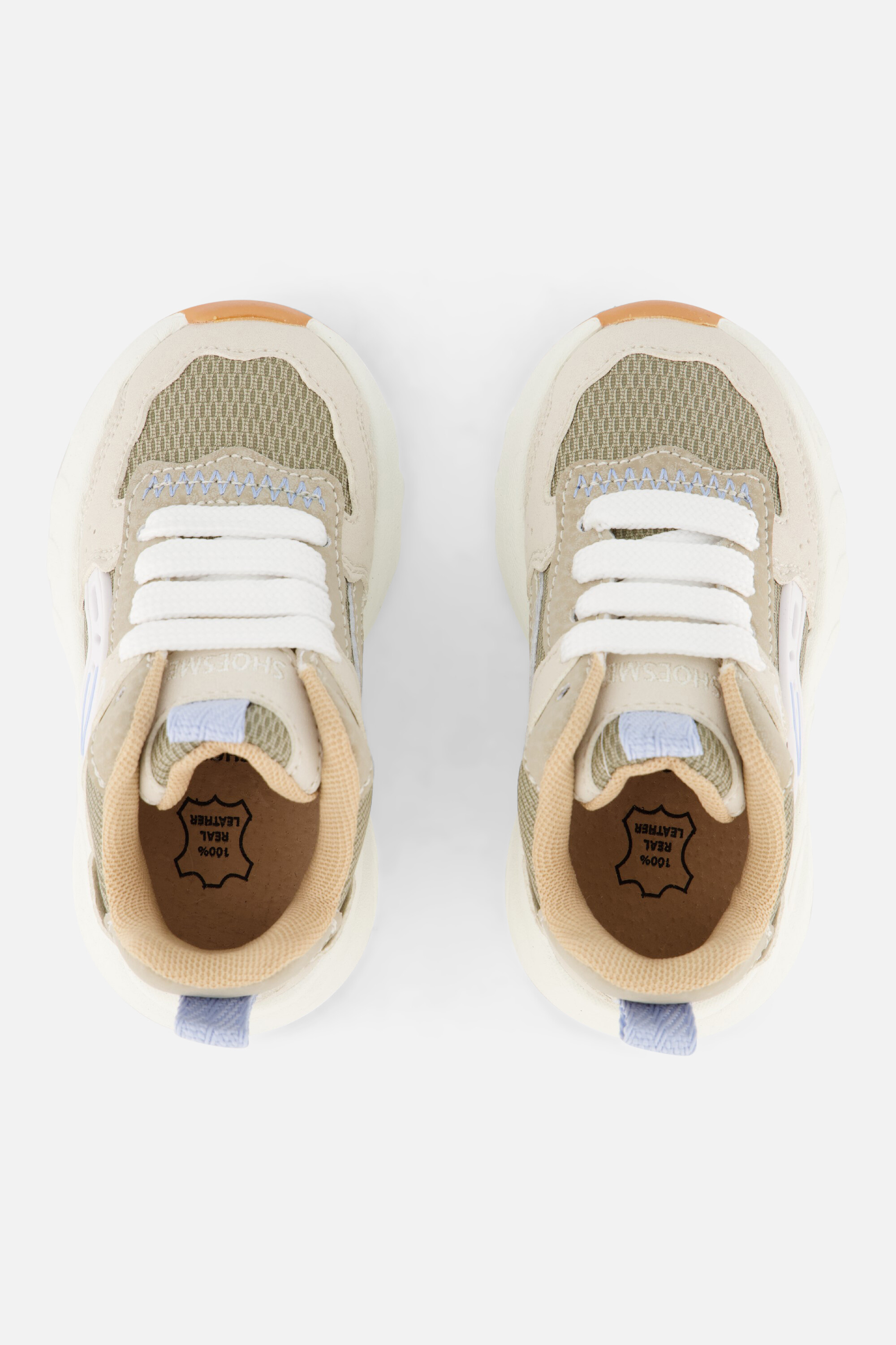 Shoesme Sneakers taupe Pu afbeelding 2