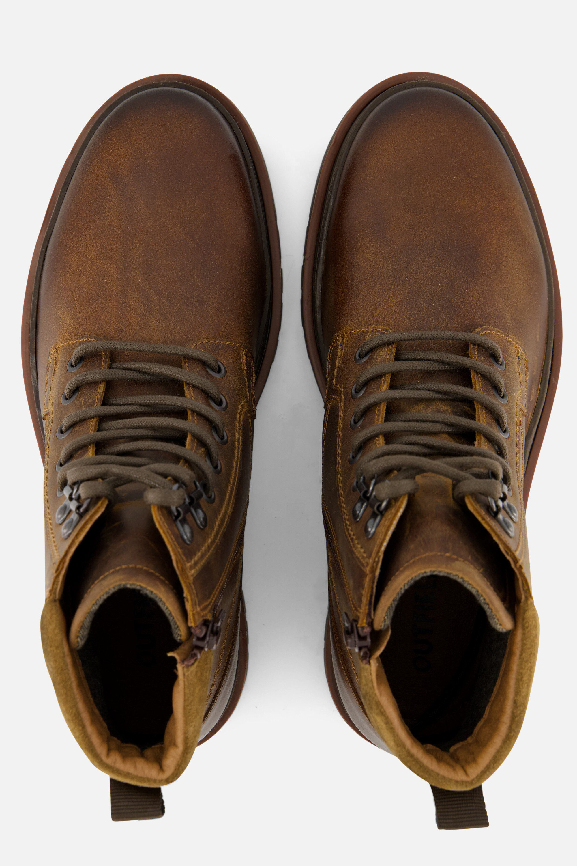 Outfielder Veterschoenen cognac Leer afbeelding 2