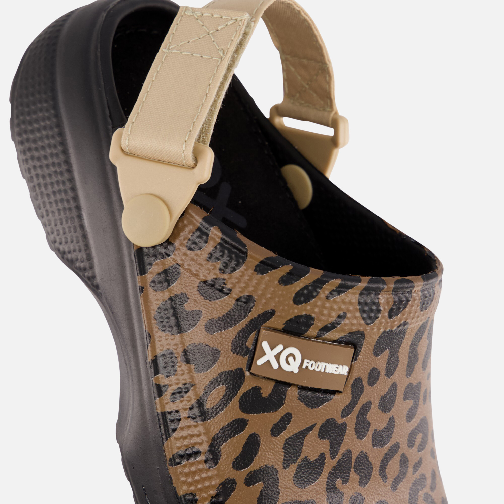 XQ Footwear Garden Clogs bruin Rubber afbeelding 3