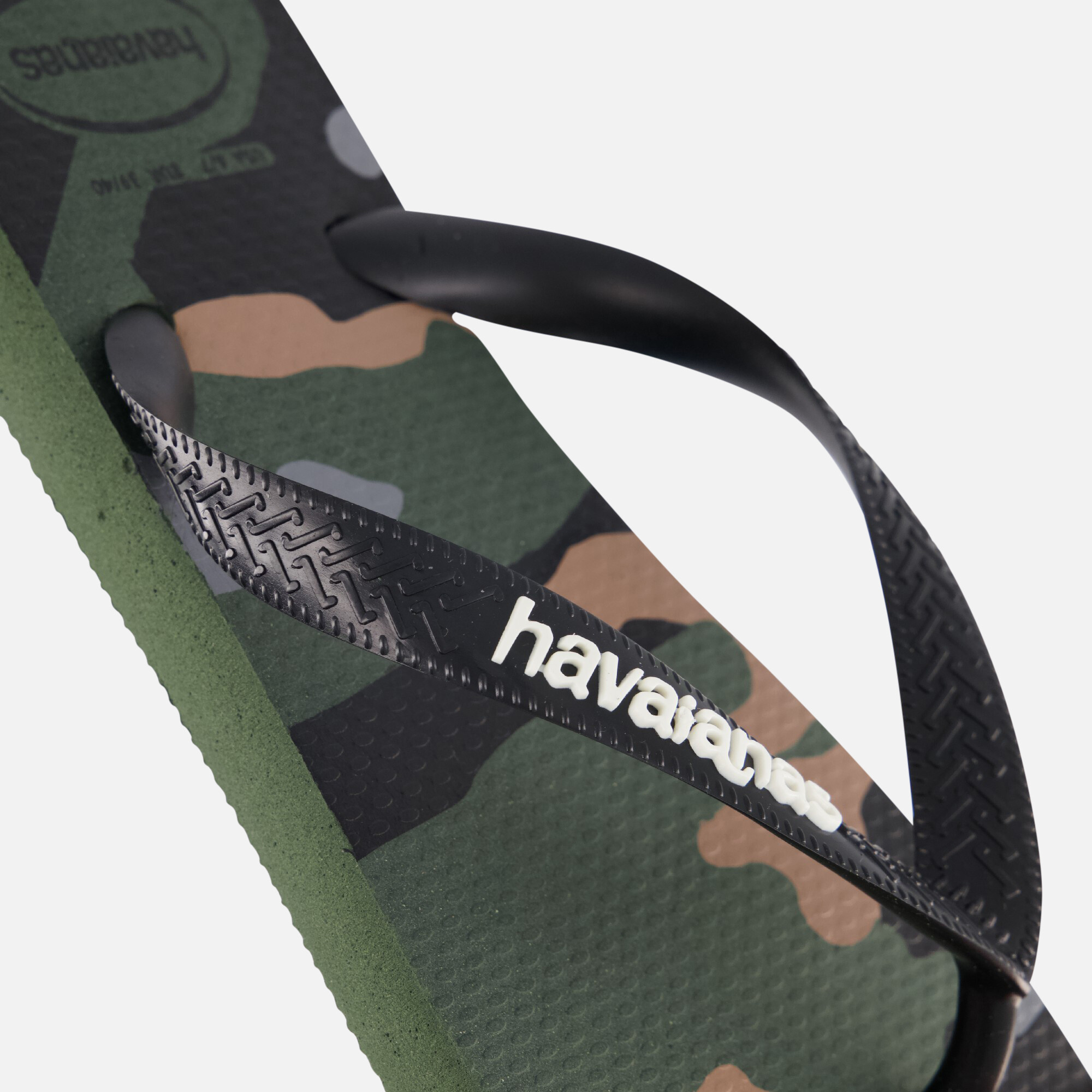 Havaianas Slippers groen Rubber afbeelding 3
