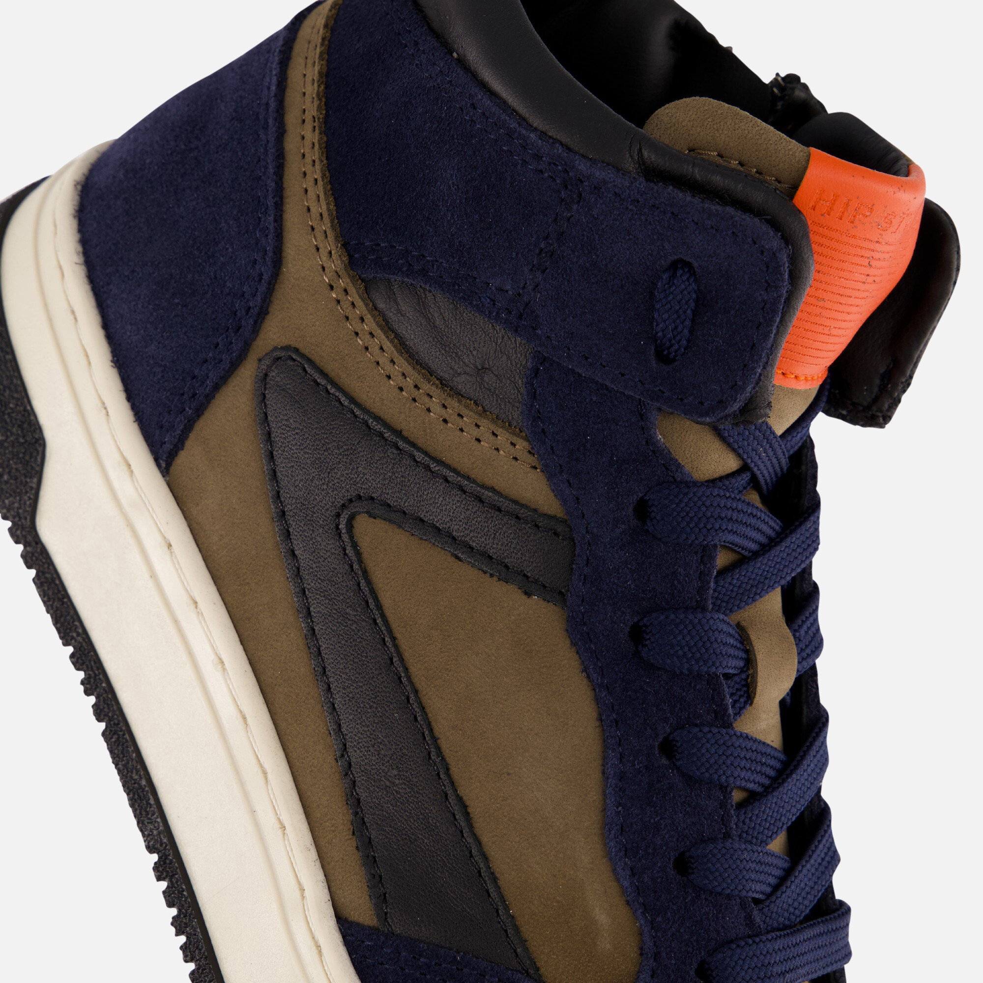 HIP Sneakers blauw Leer afbeelding 4