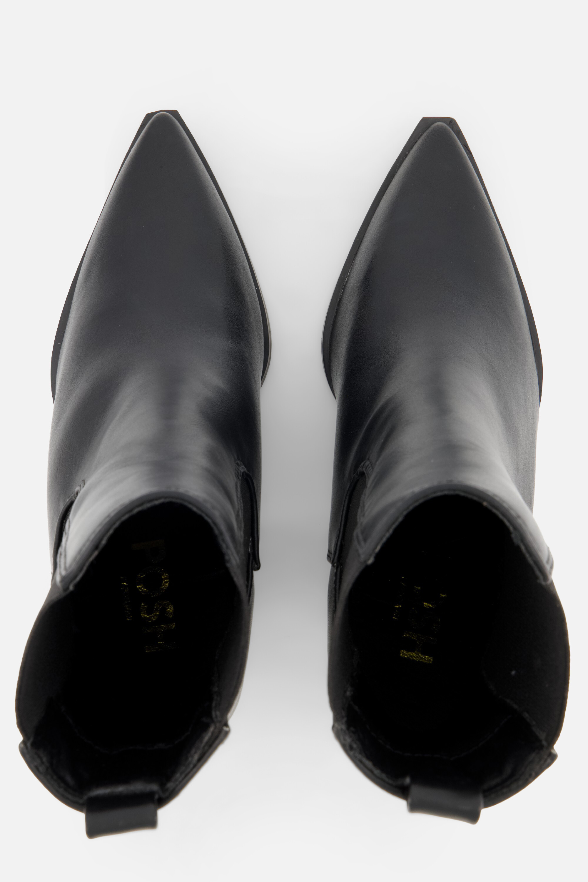 Posh by Poelman Chelsea boots met hak zwart Pu afbeelding 2
