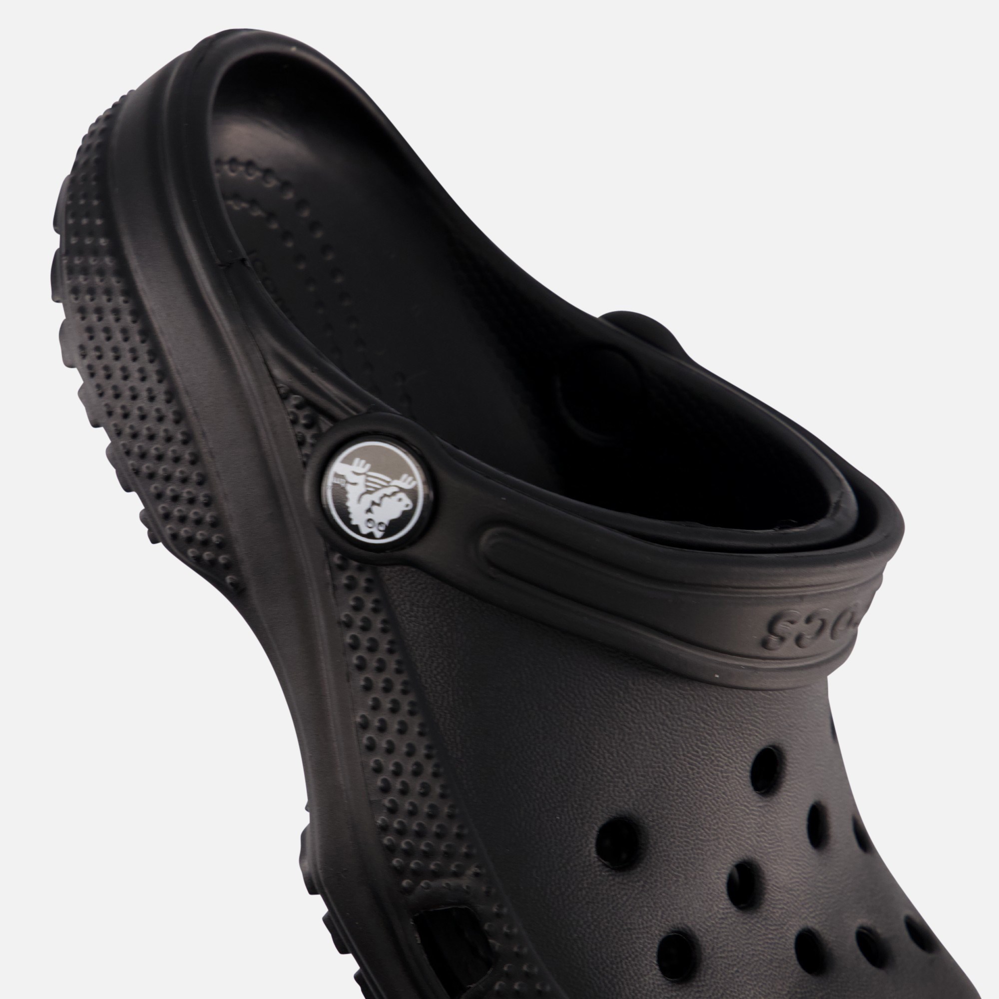 Crocs Classic Clog Slippers zwart Rubber afbeelding 3