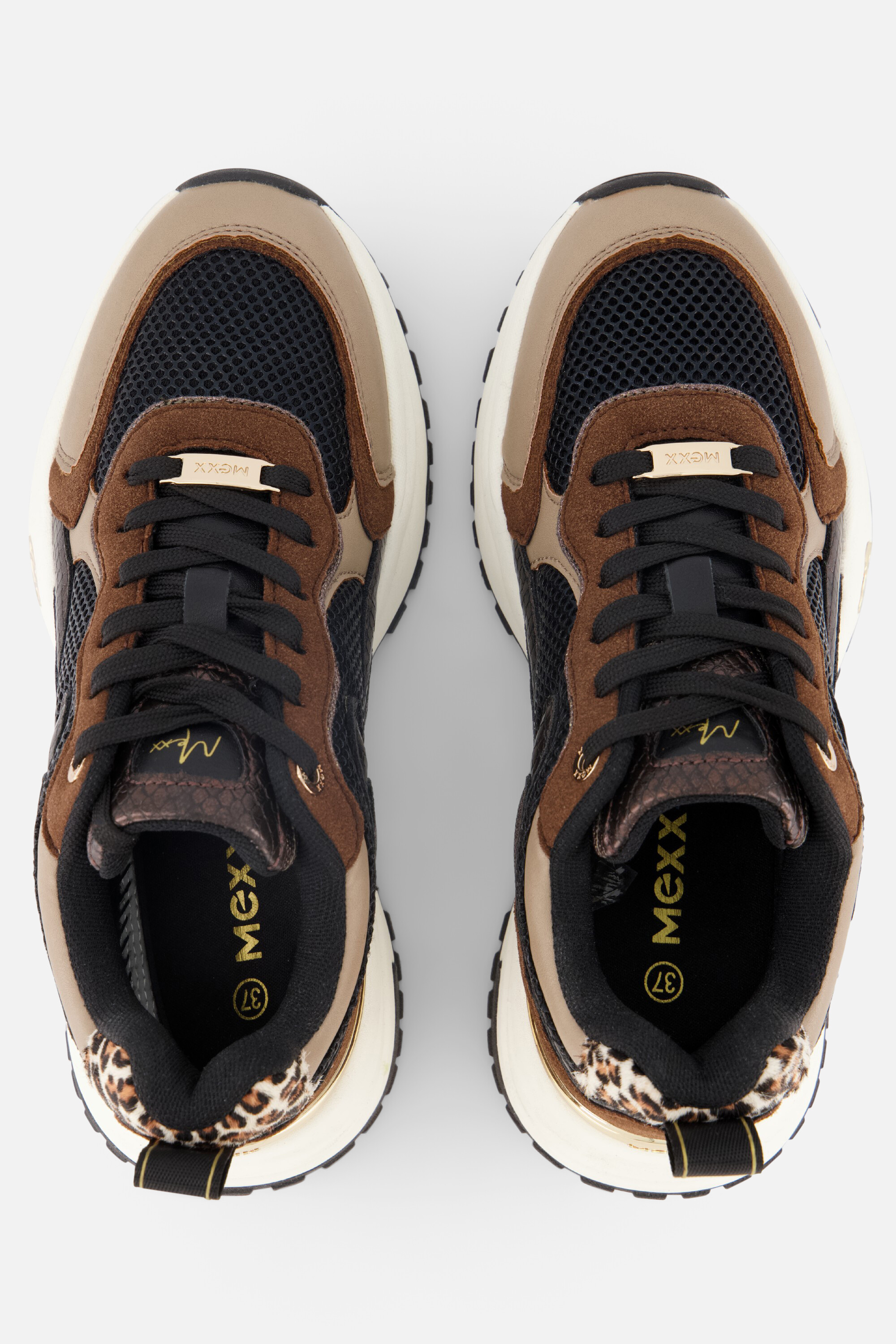 Mexx Palma Ora Sneakers taupe Synthetisch afbeelding 2