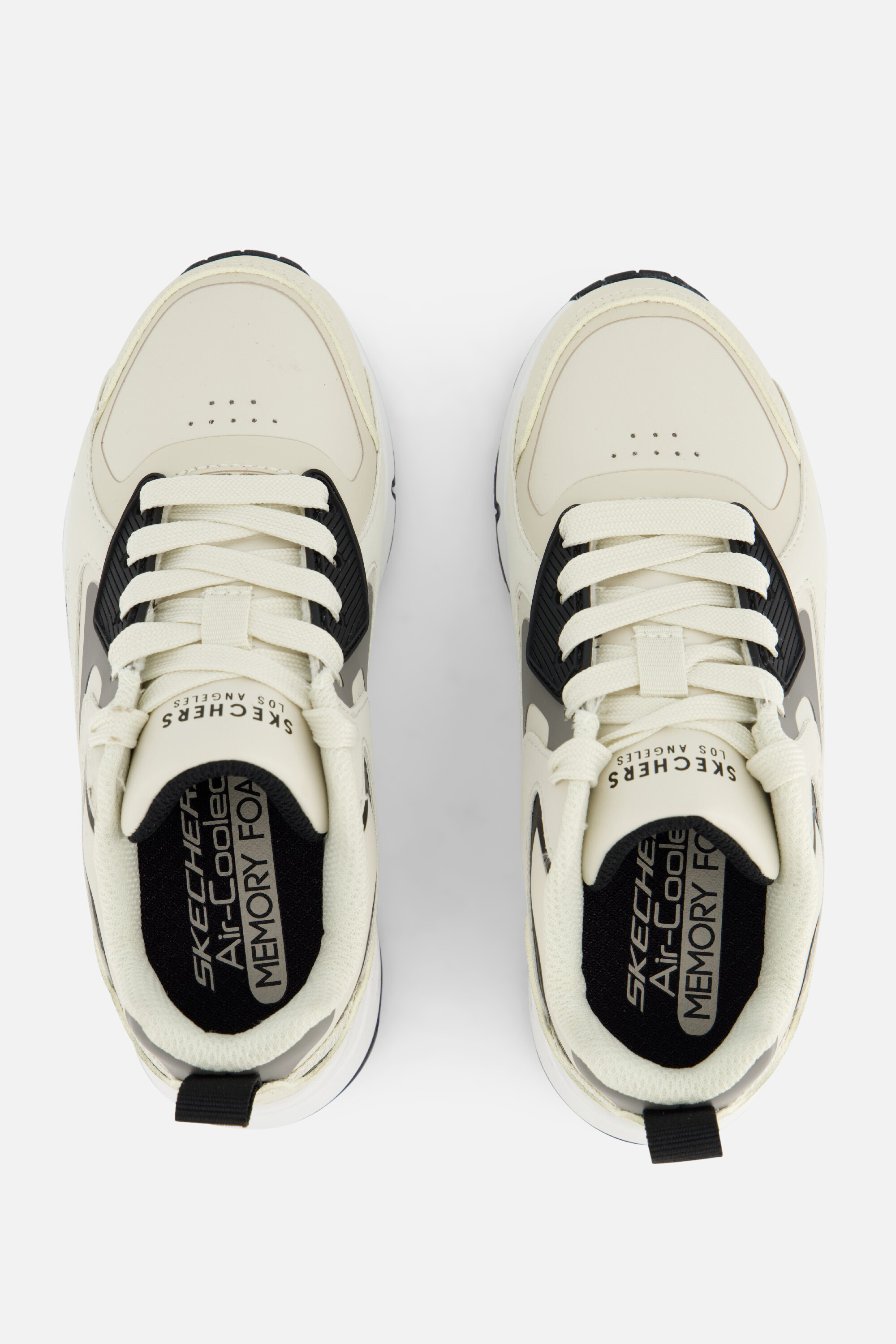 Skechers Uno Gen1 Color Surge Sneakers wit afbeelding 3