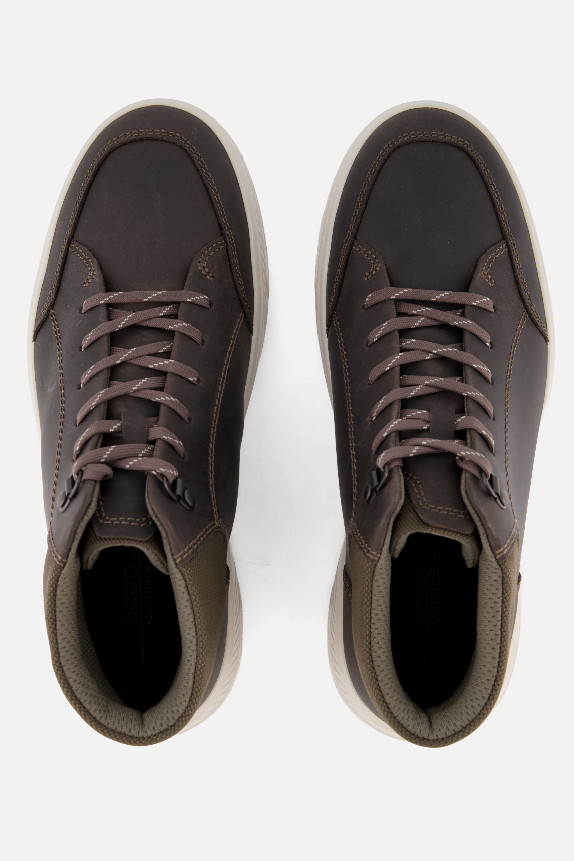 Ecco Move Veterschoenen grijs Leer afbeelding 2