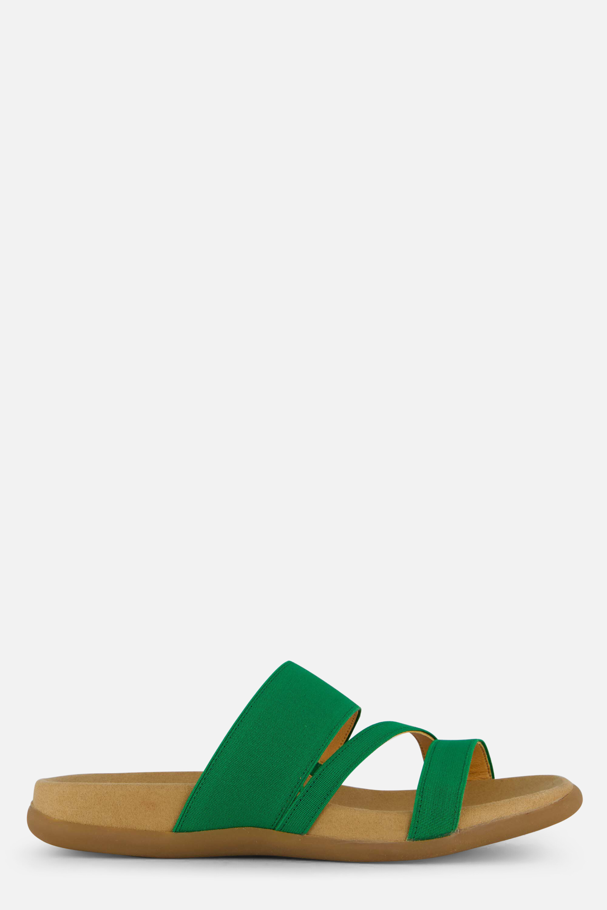 Gabor Sandalen groen Textiel afbeelding 4