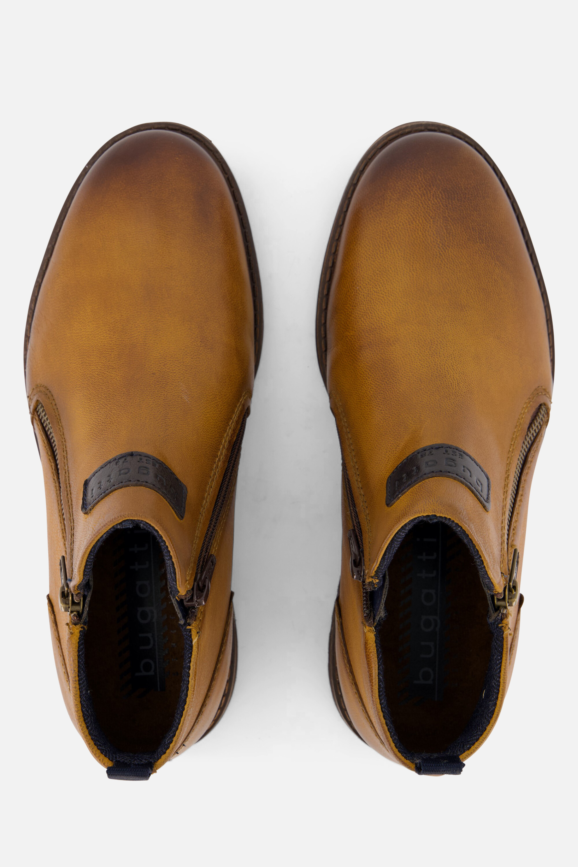 Bugatti Bart Comfort Veterschoenen cognac Leer afbeelding 2