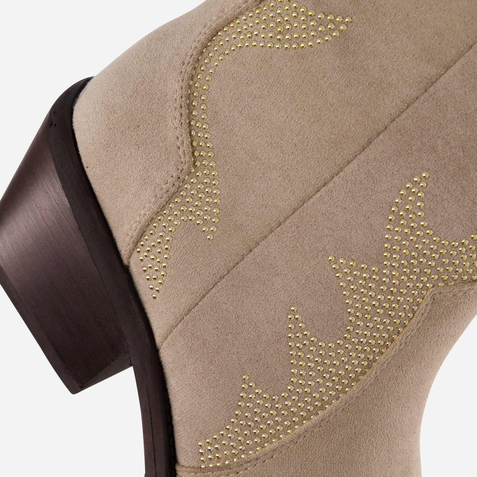 Ann Rocks Cowboylaarzen beige Synthetisch afbeelding 4