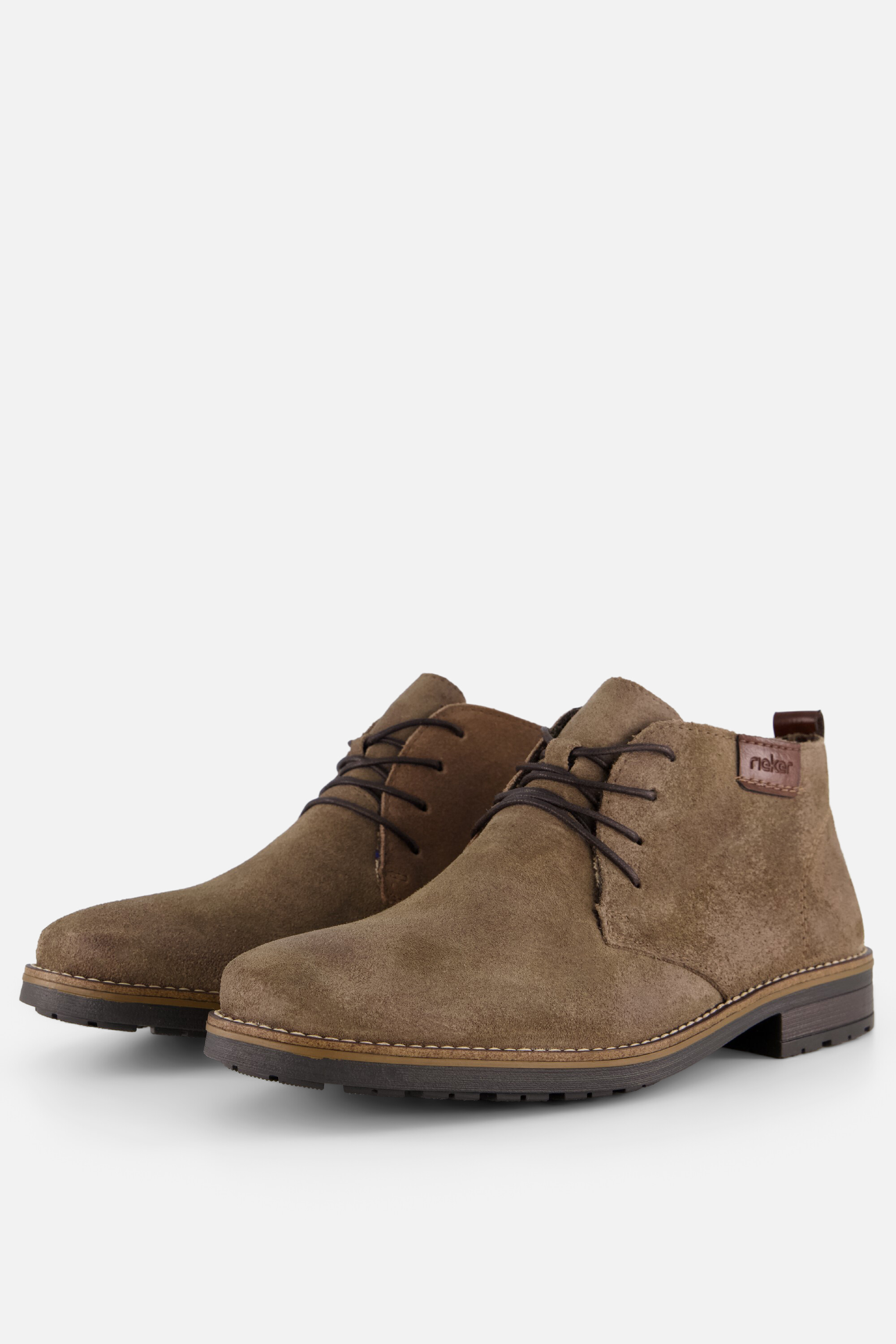 Rieker Rieker Veterboots taupe Suede