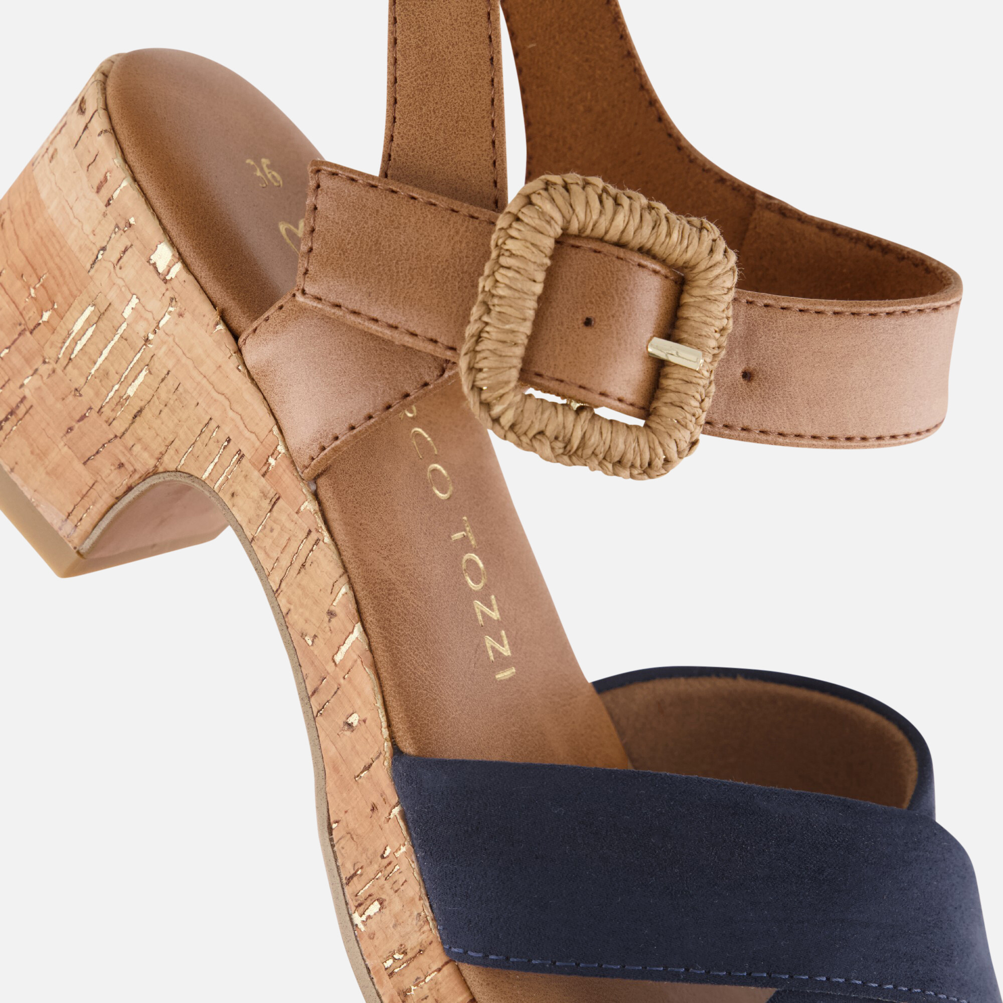 Marco Tozzi Sandalen blauw Synthetisch afbeelding 3