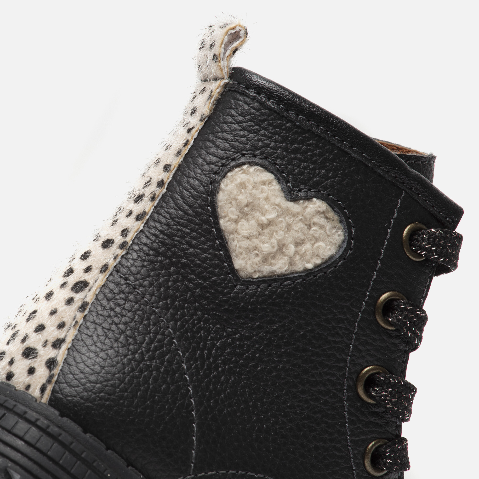 Muyters Animal Veterboots zwart Leer afbeelding 4