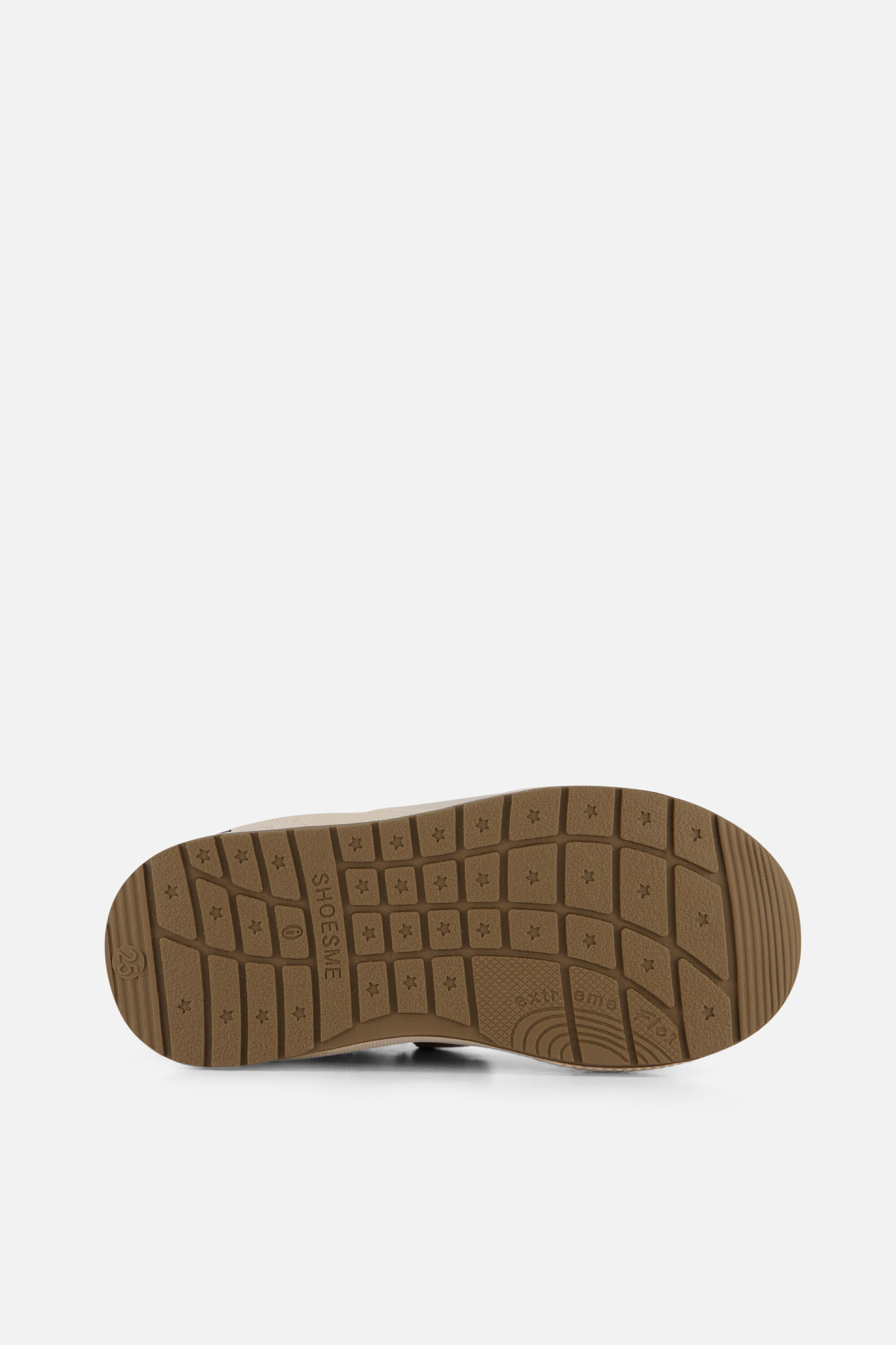 Shoesme Trainer Sneakers beige Leer afbeelding 4