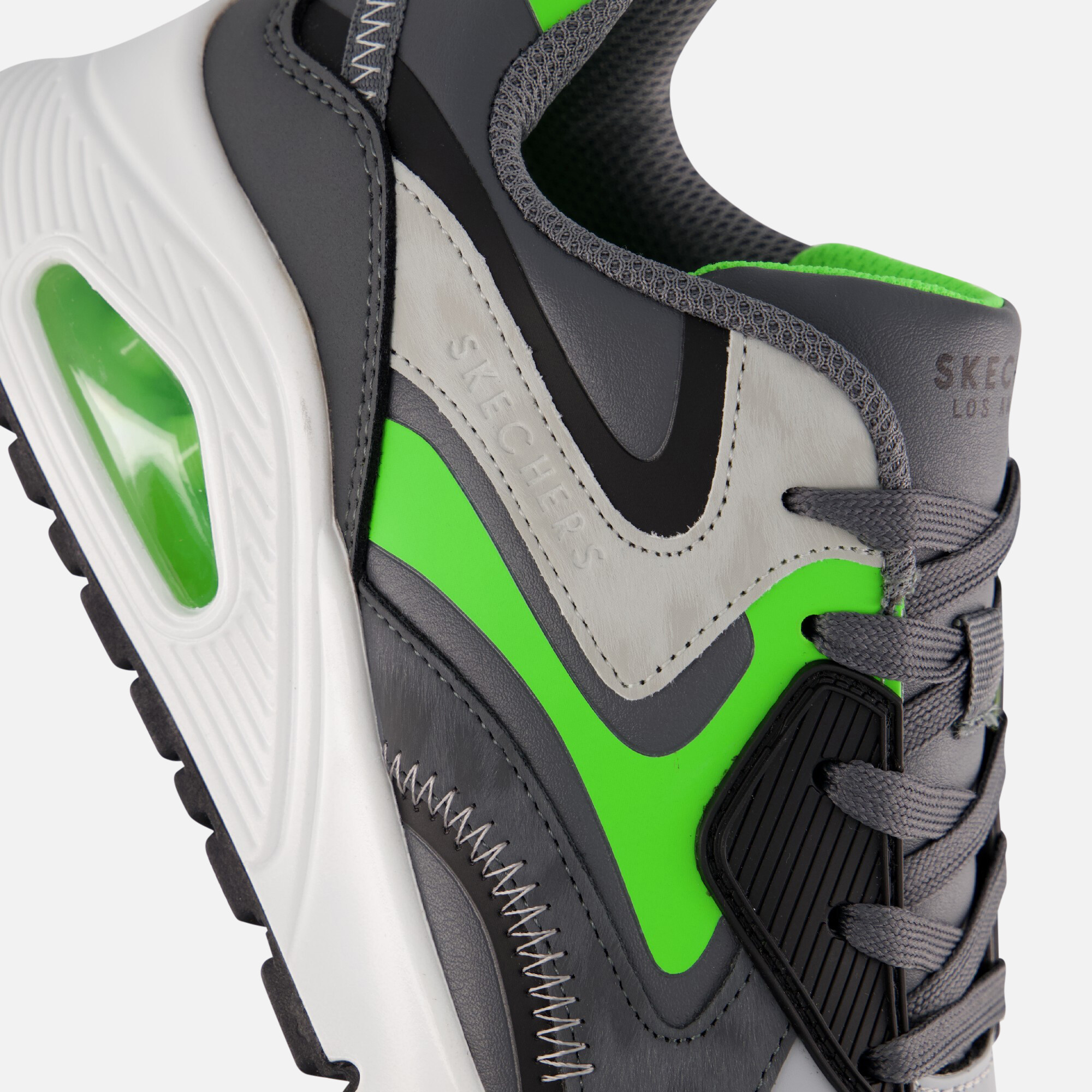 Skechers Uno Gen1 Sneakers grijs Synthetisch afbeelding 4