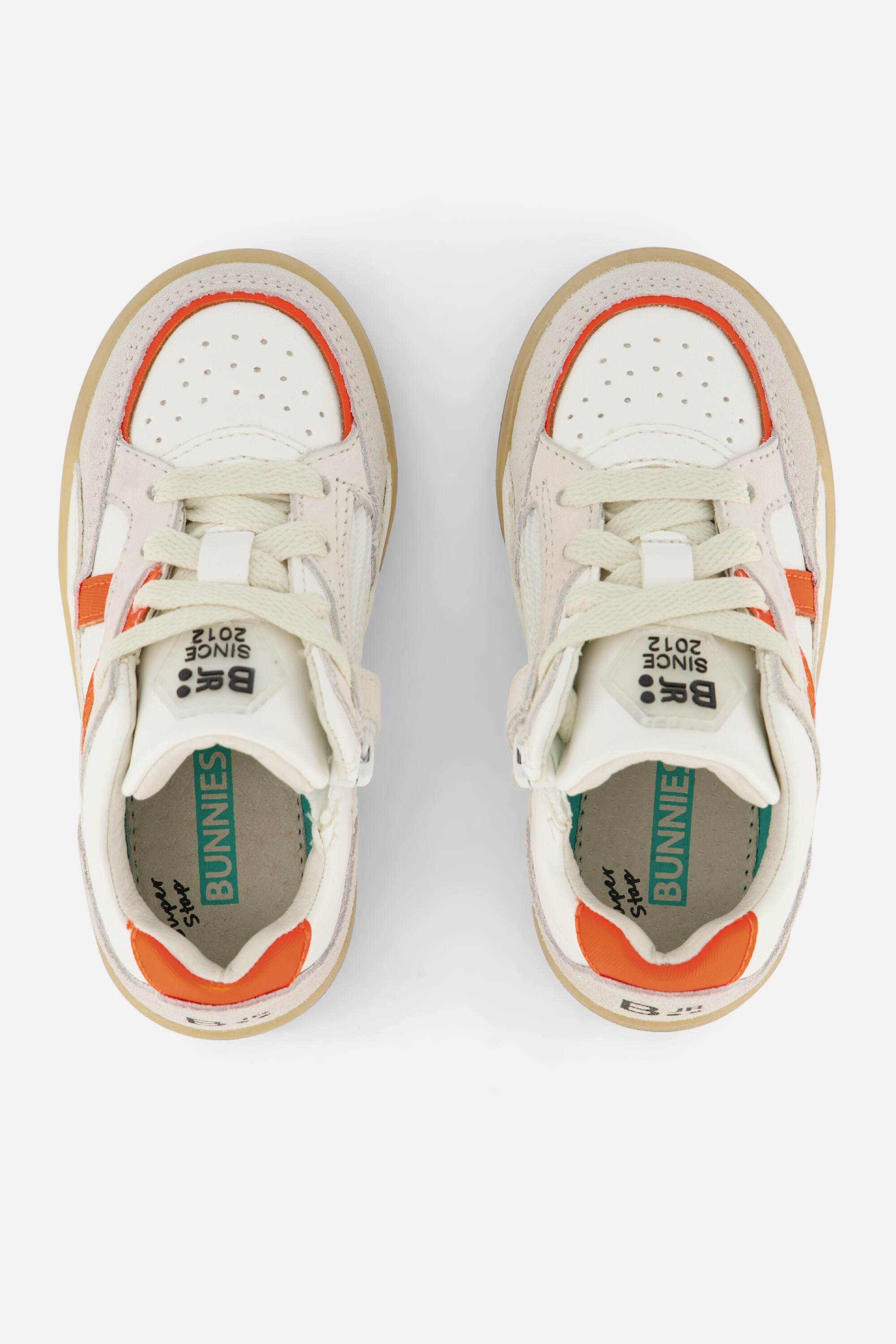 BunniesJR Sem Sprinter Sneakers wit Leer afbeelding 2
