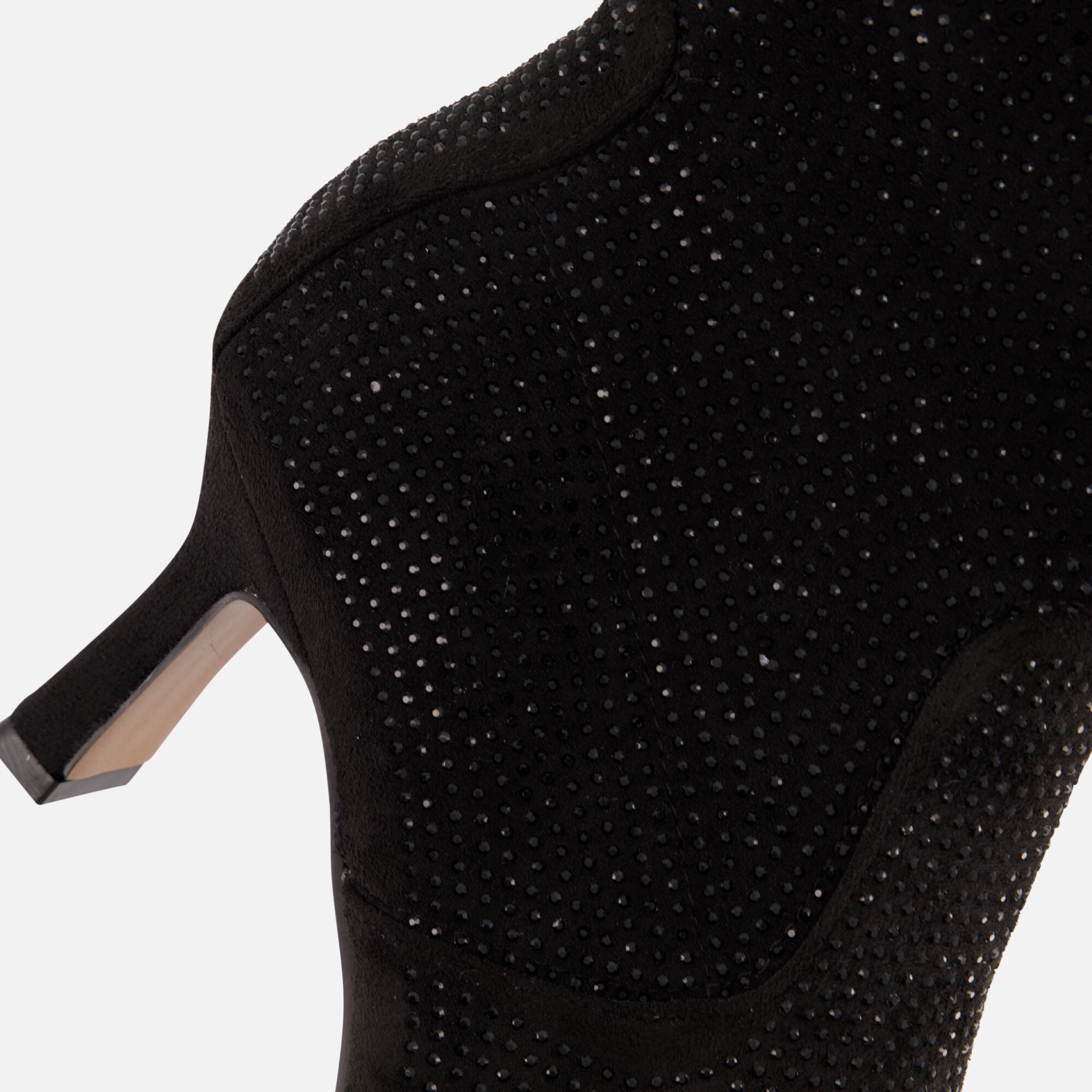 POSH by Poelman Glitter Enkellaarsjes zwart afbeelding 3