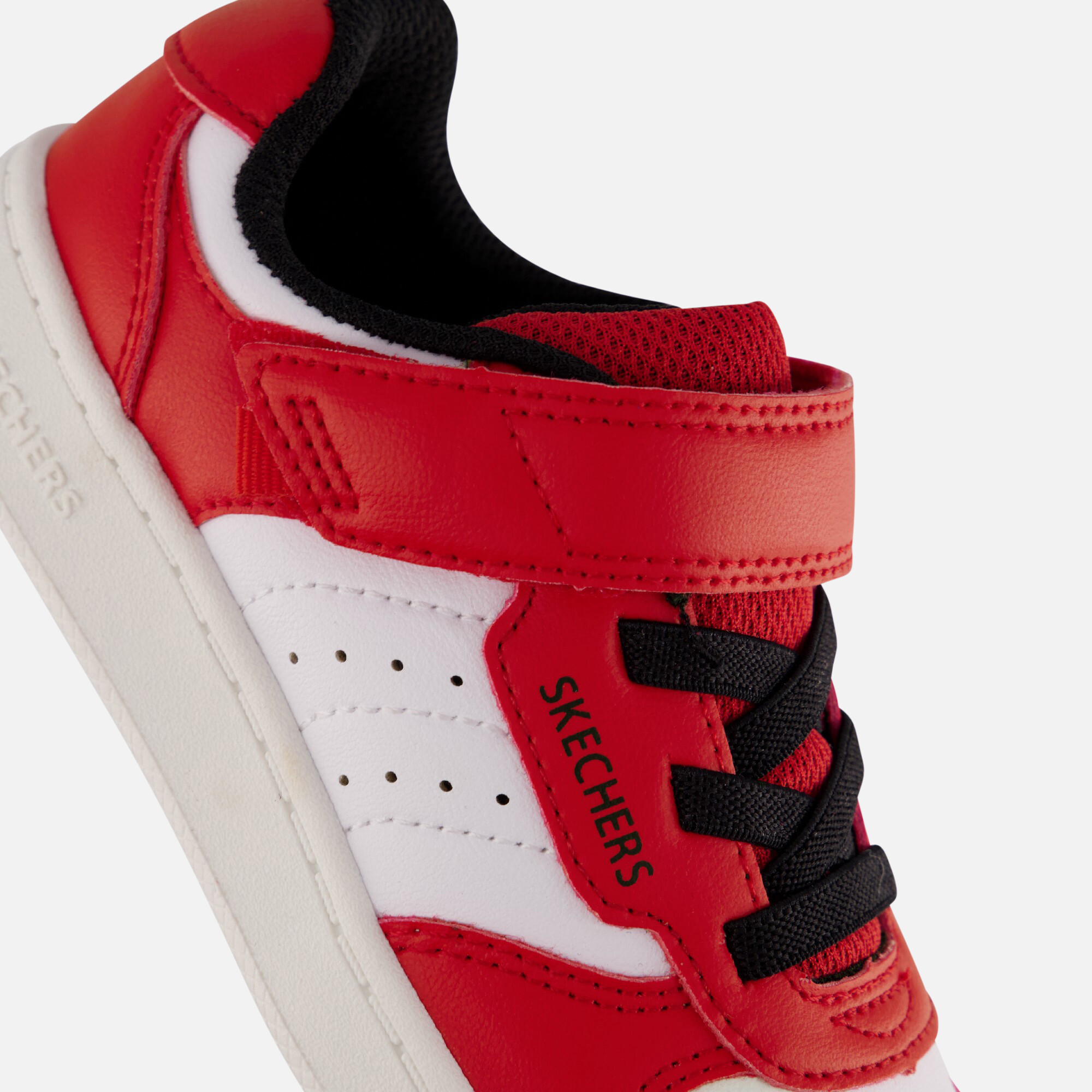 Skechers Quick Street Sneakers rood Synthetisch afbeelding 4