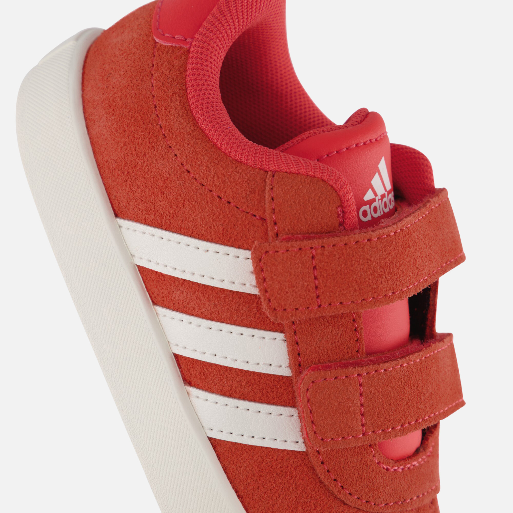Adidas VL Court 3.0 Sneakers rood Synthetisch afbeelding 4