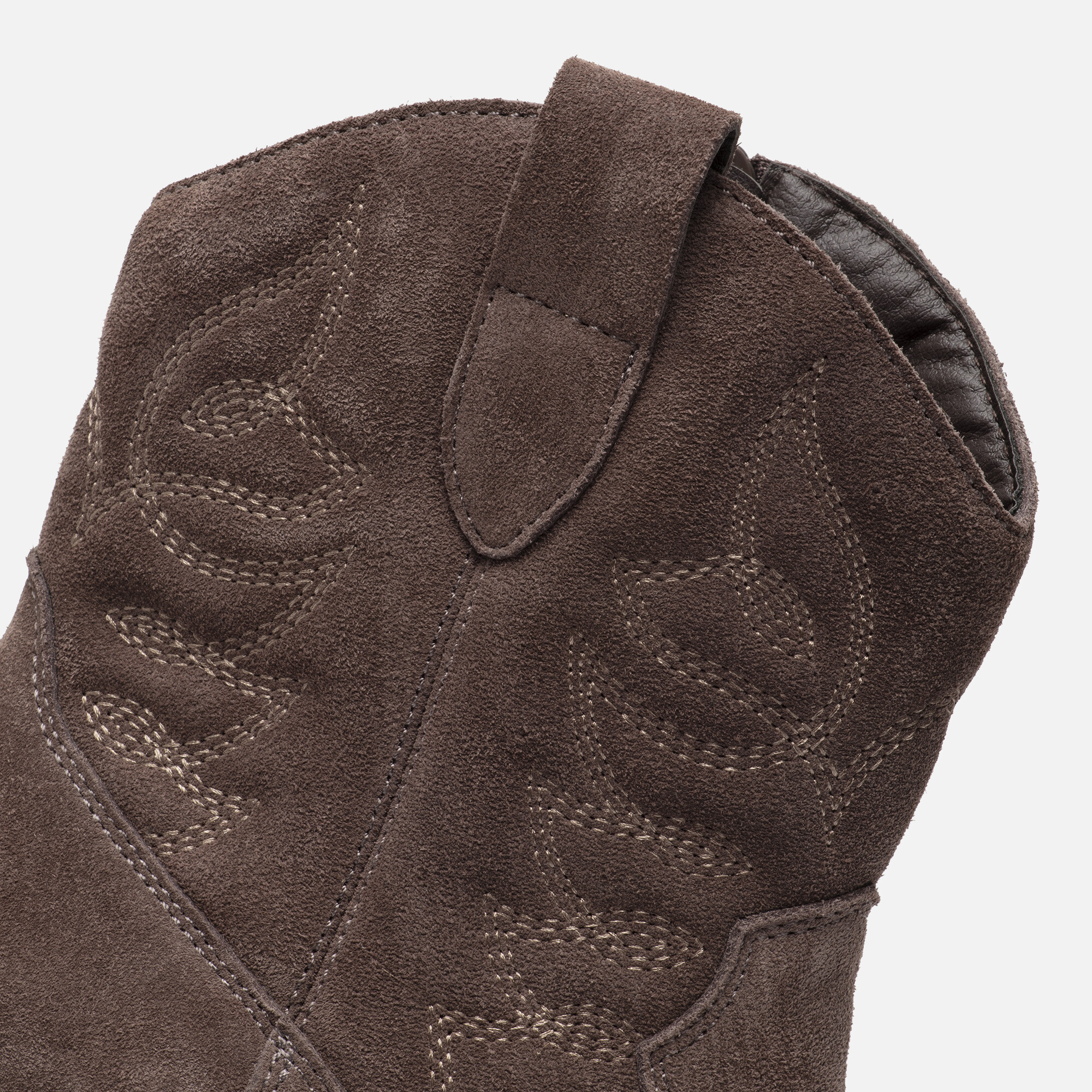 Cellini Cowboylaarzen taupe Suede afbeelding 4