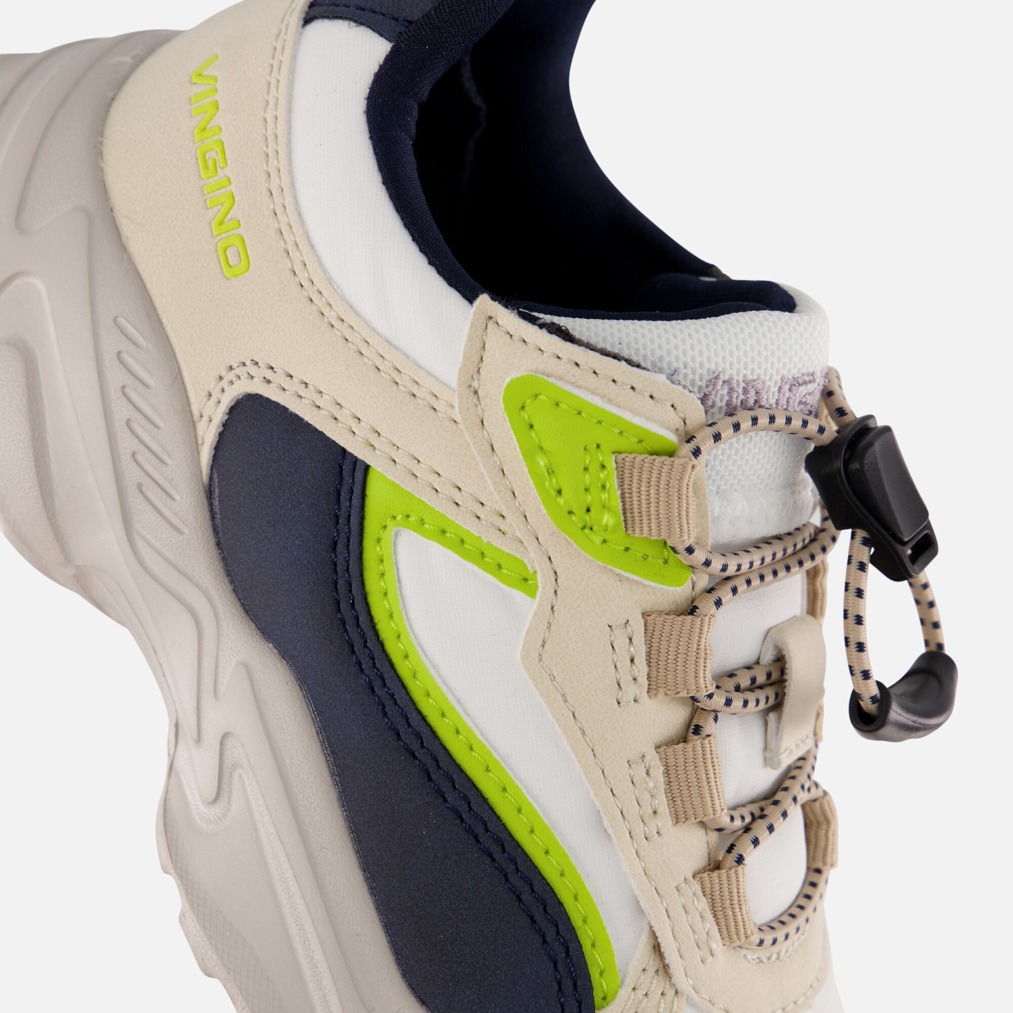Vingino Sneakers beige Synthetisch afbeelding 4