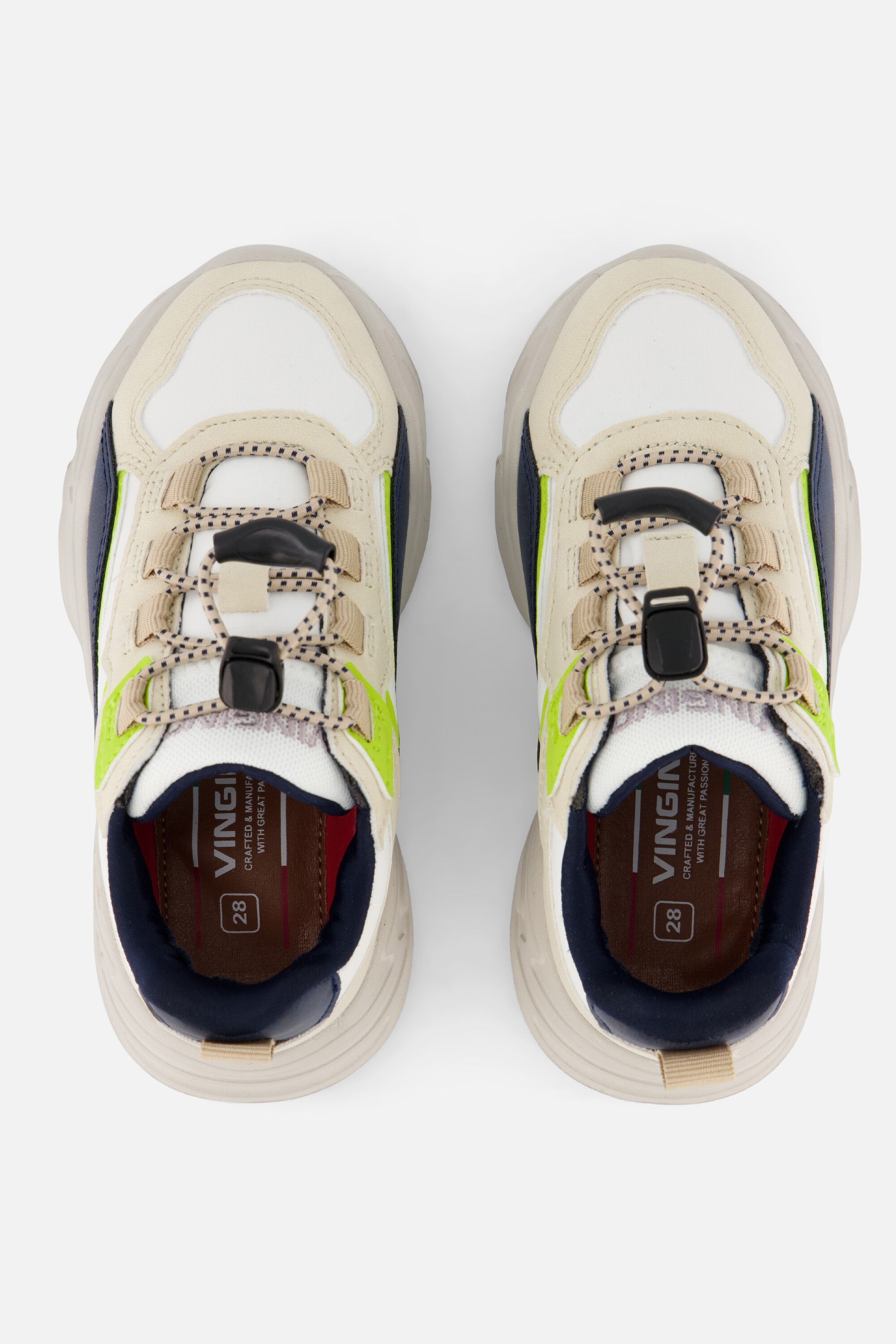 Vingino Sneakers beige Synthetisch afbeelding 2
