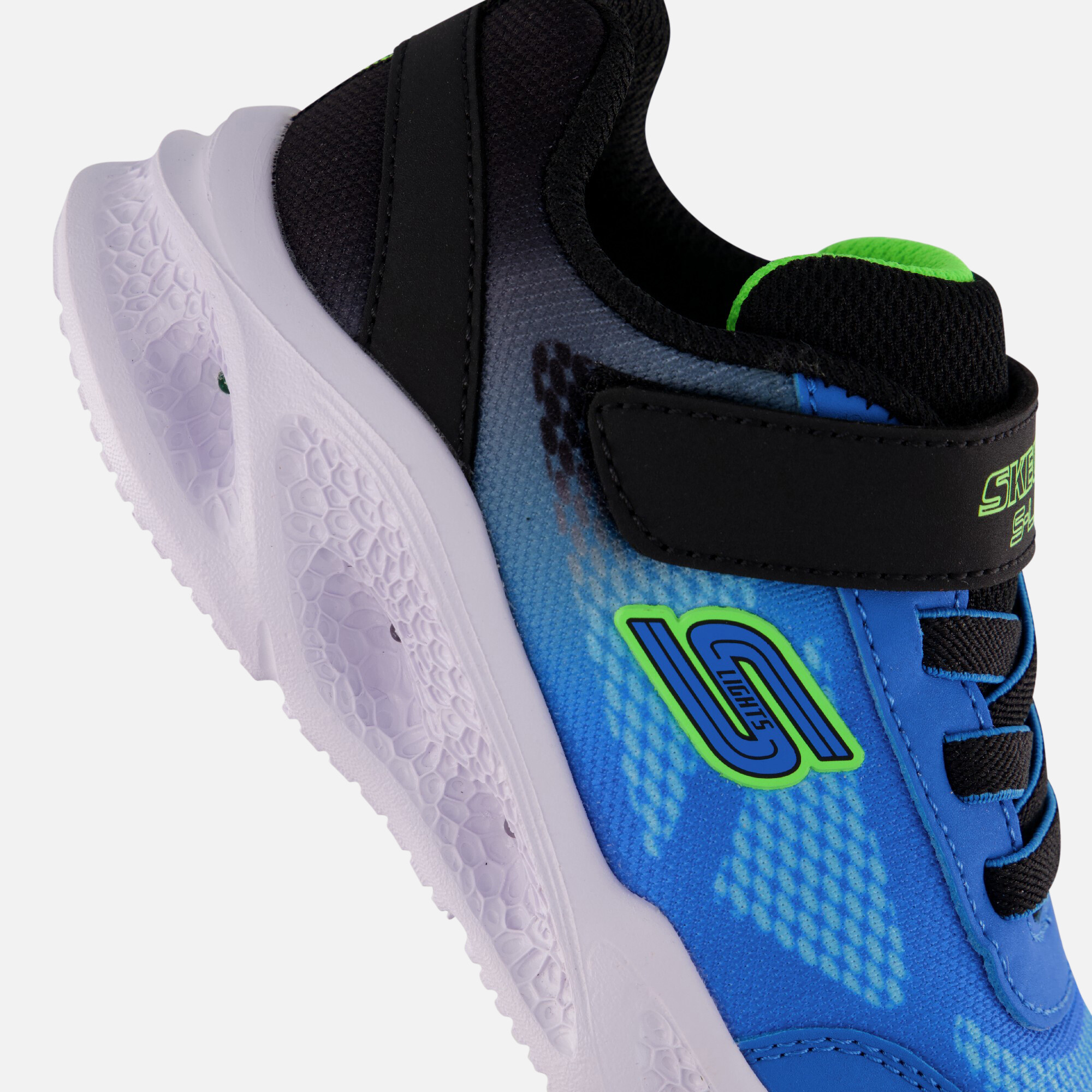 Skechers Sneakers Lights blauw Synthetisch afbeelding 4