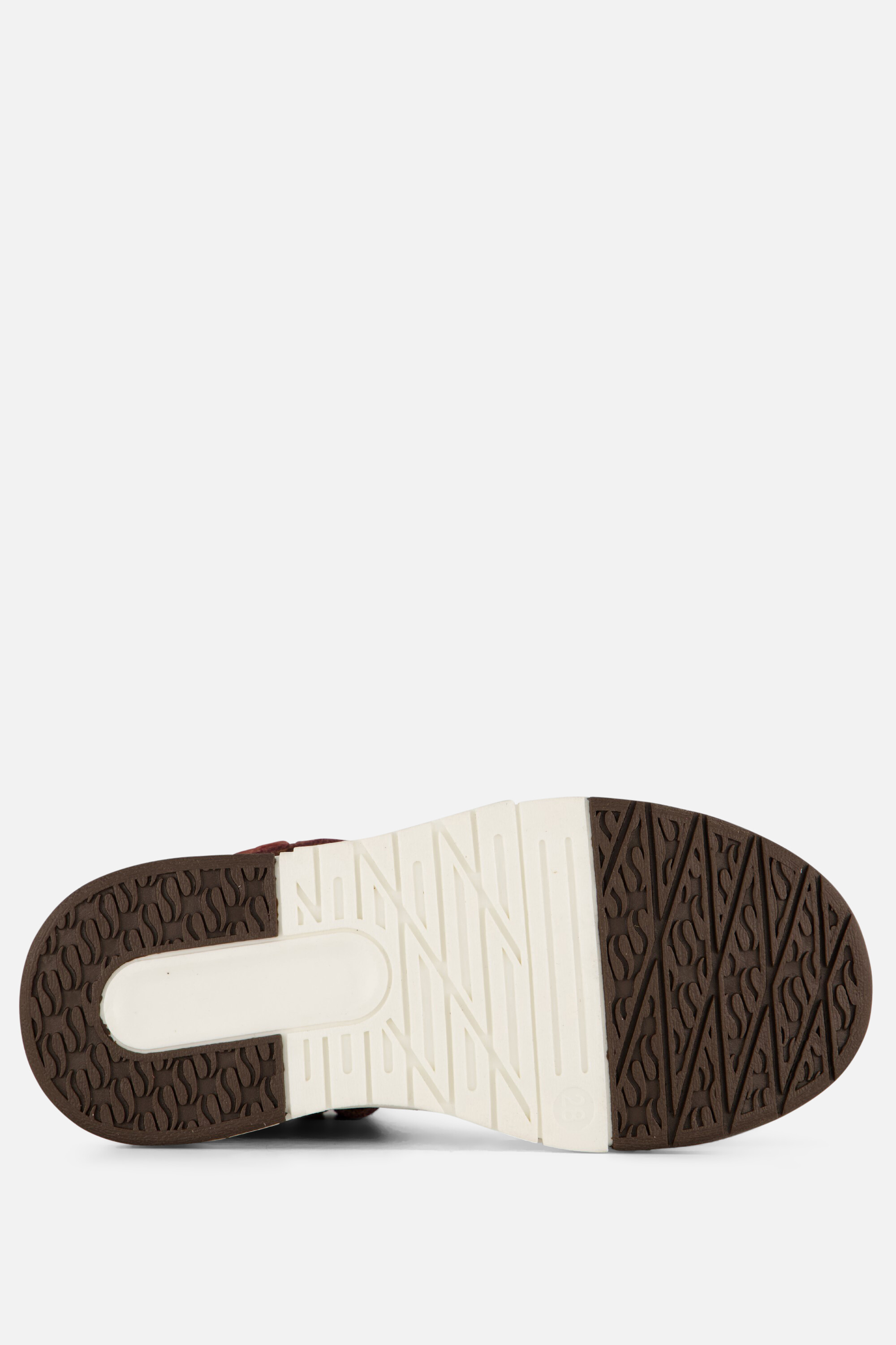 Muyters Sneakers rood Imitatieleer afbeelding 3