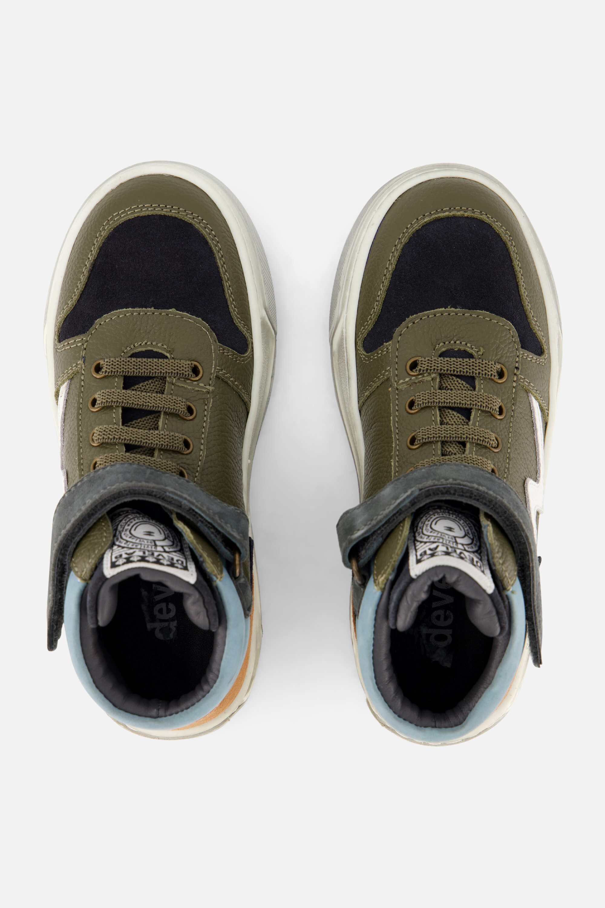 Develab Veterboots groen Leer afbeelding 2