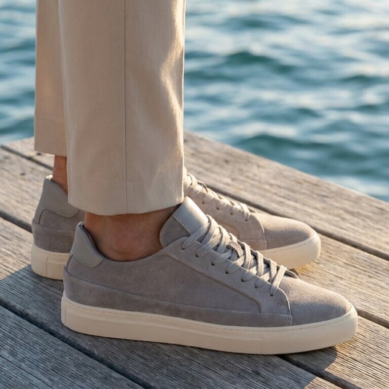 Vertice Sneaker grijs Suede