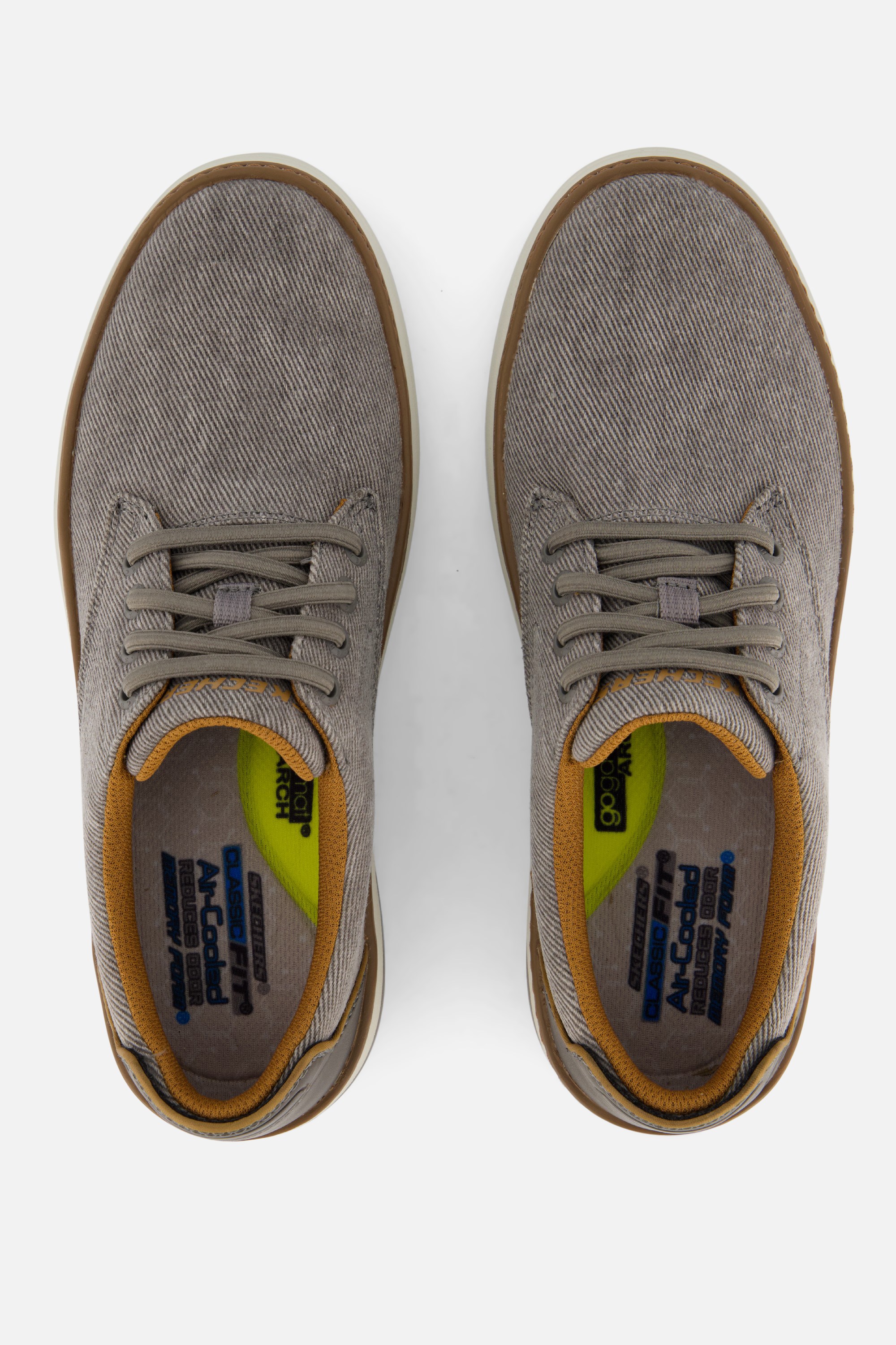 Skechers Hyland Ratner Sneakers taupe Canvas afbeelding 2