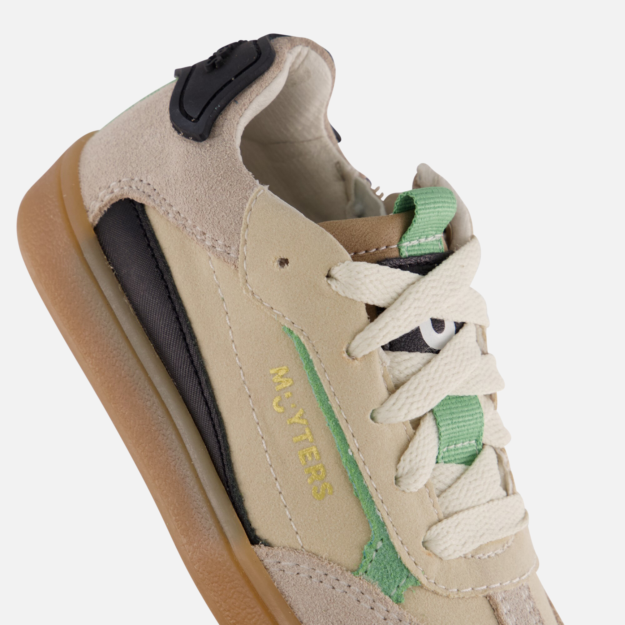 Muyters Sneakers beige Leer afbeelding 4