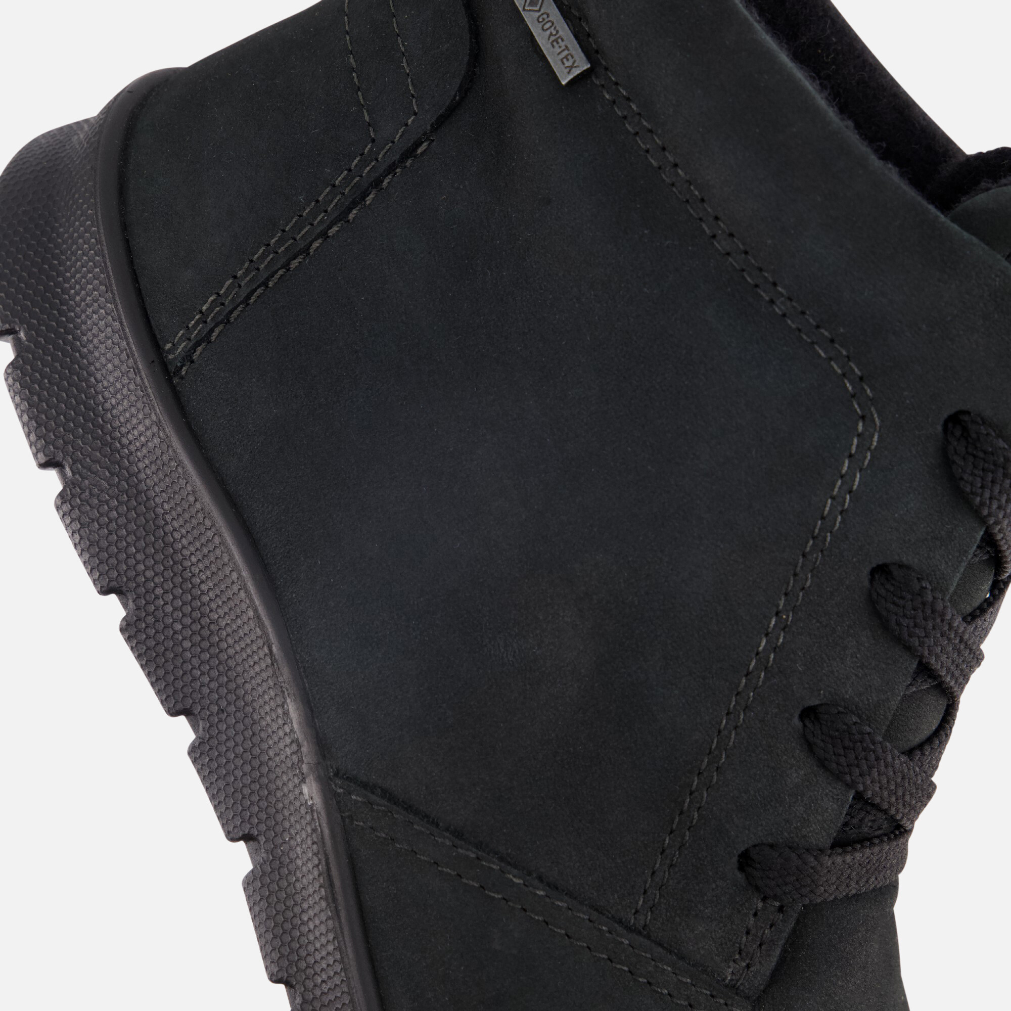 Ecco Babett Veterboots zwart Nubuck afbeelding 4