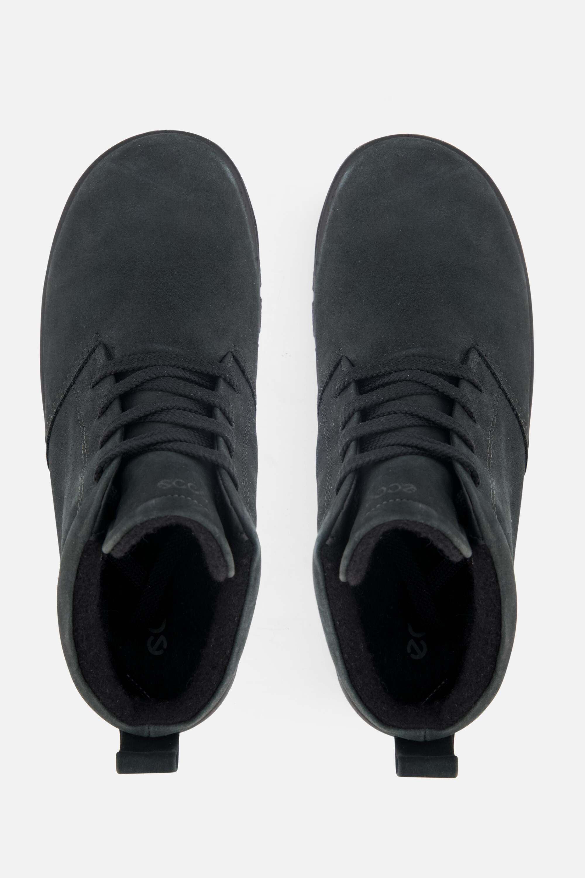 Ecco Babett Veterboots zwart Nubuck afbeelding 2