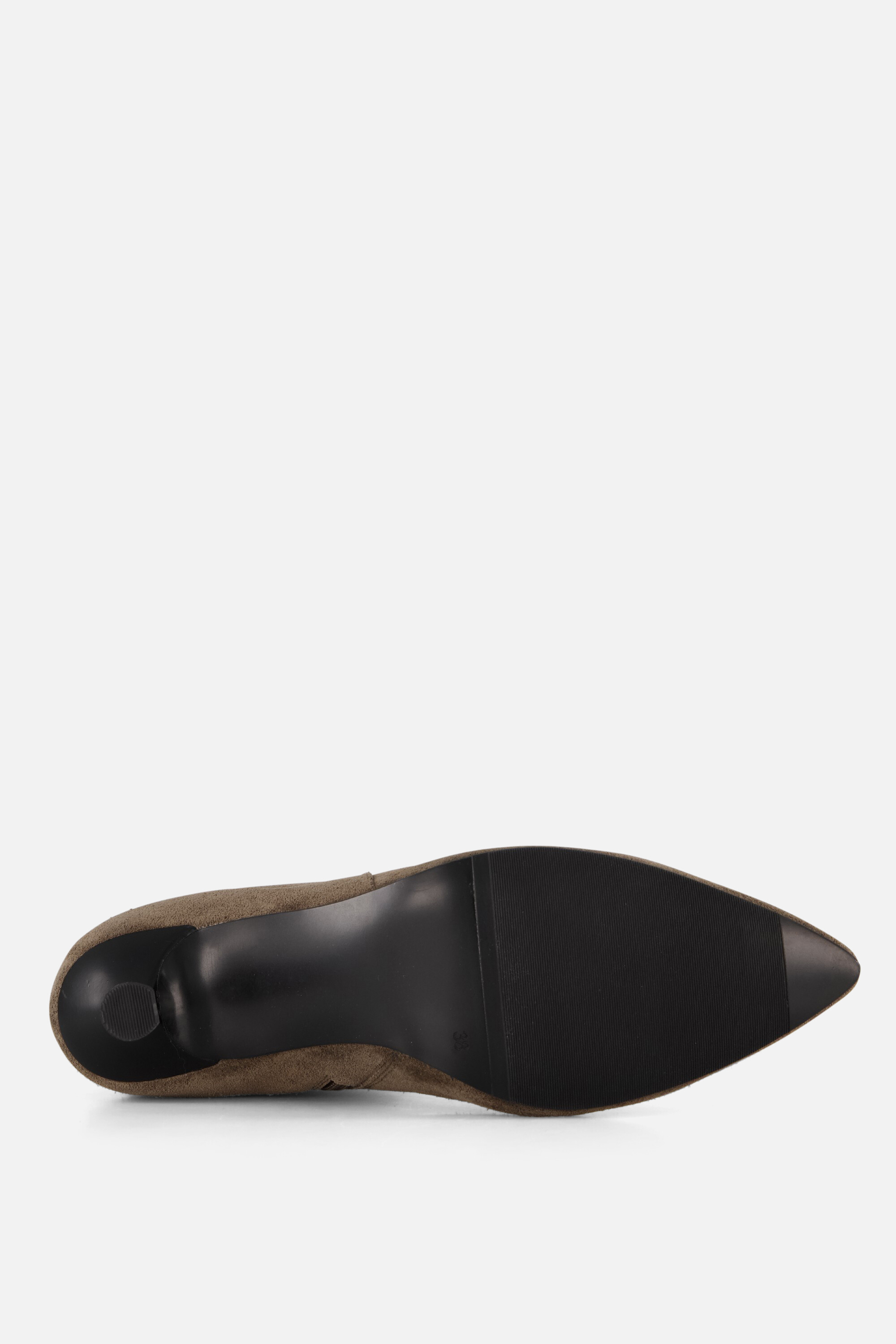 Linea Zeta Enkellaarsjes taupe Suede afbeelding 3